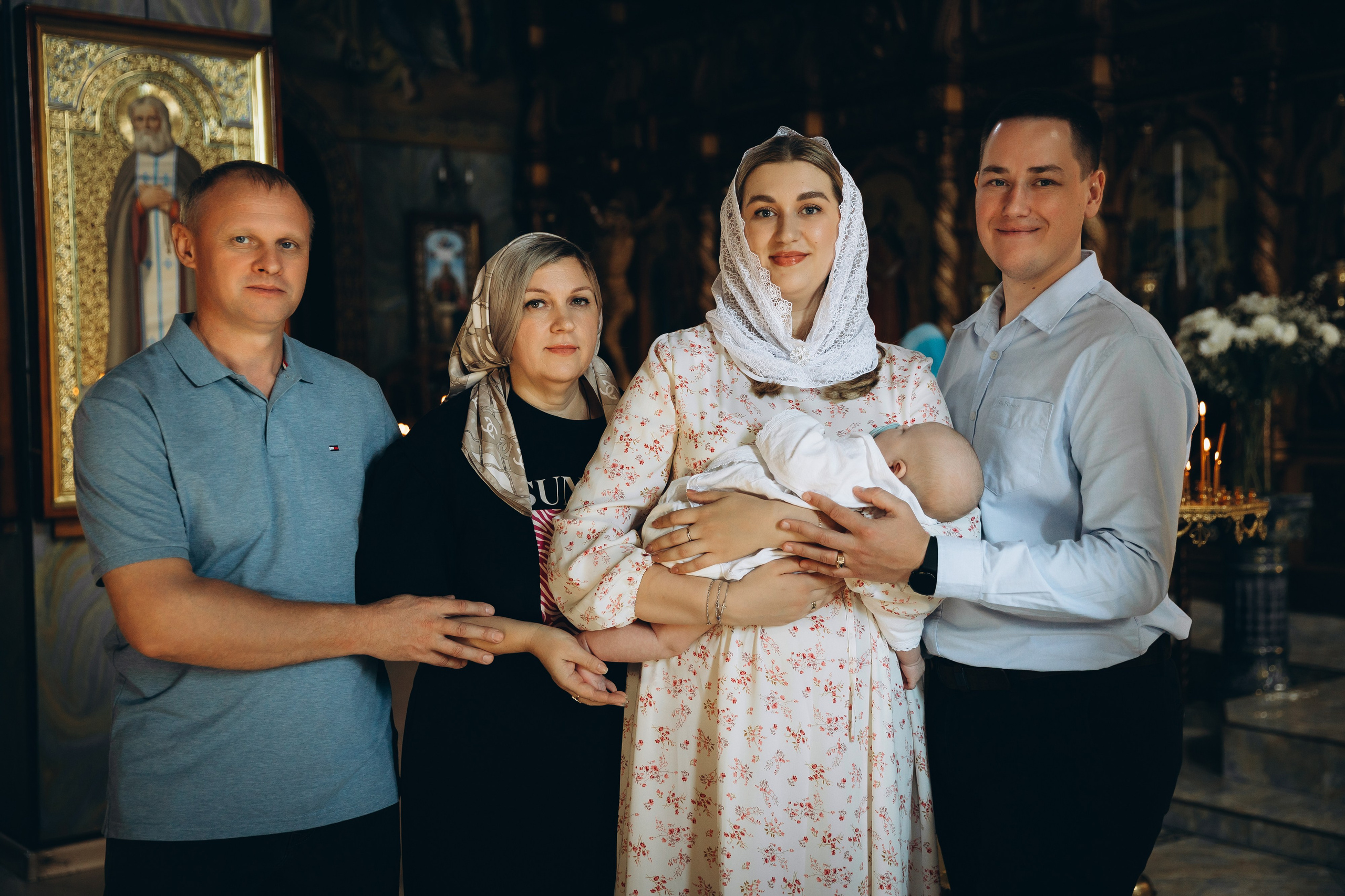 Таинство Крещения Ильи. Фотограф в Краснодаре Алла Потоцкая