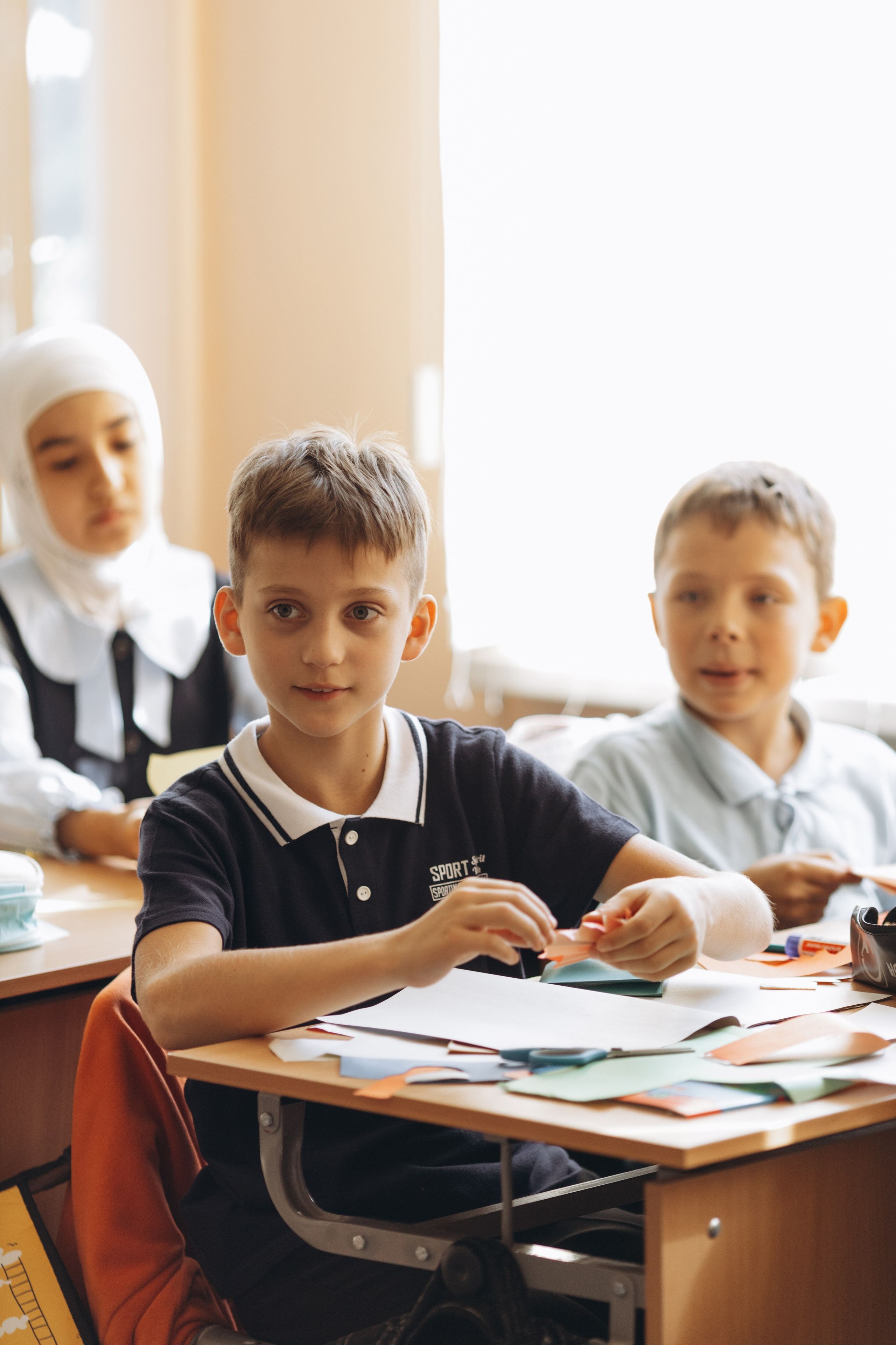 Школьная фотосессия. Фотограф Людмила Оюн