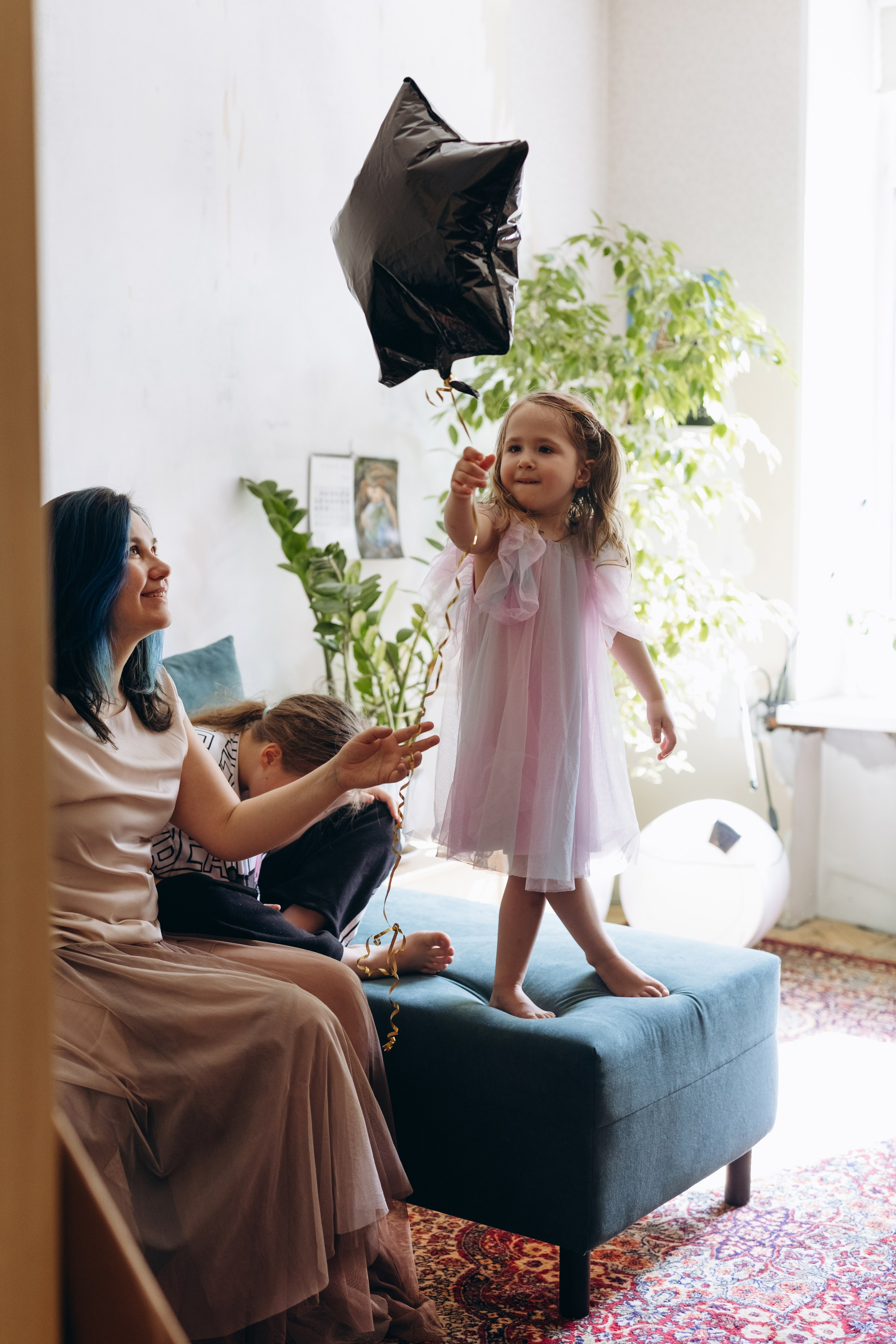 Катя, Ева, Ариша. Фотограф Людмила Оюн