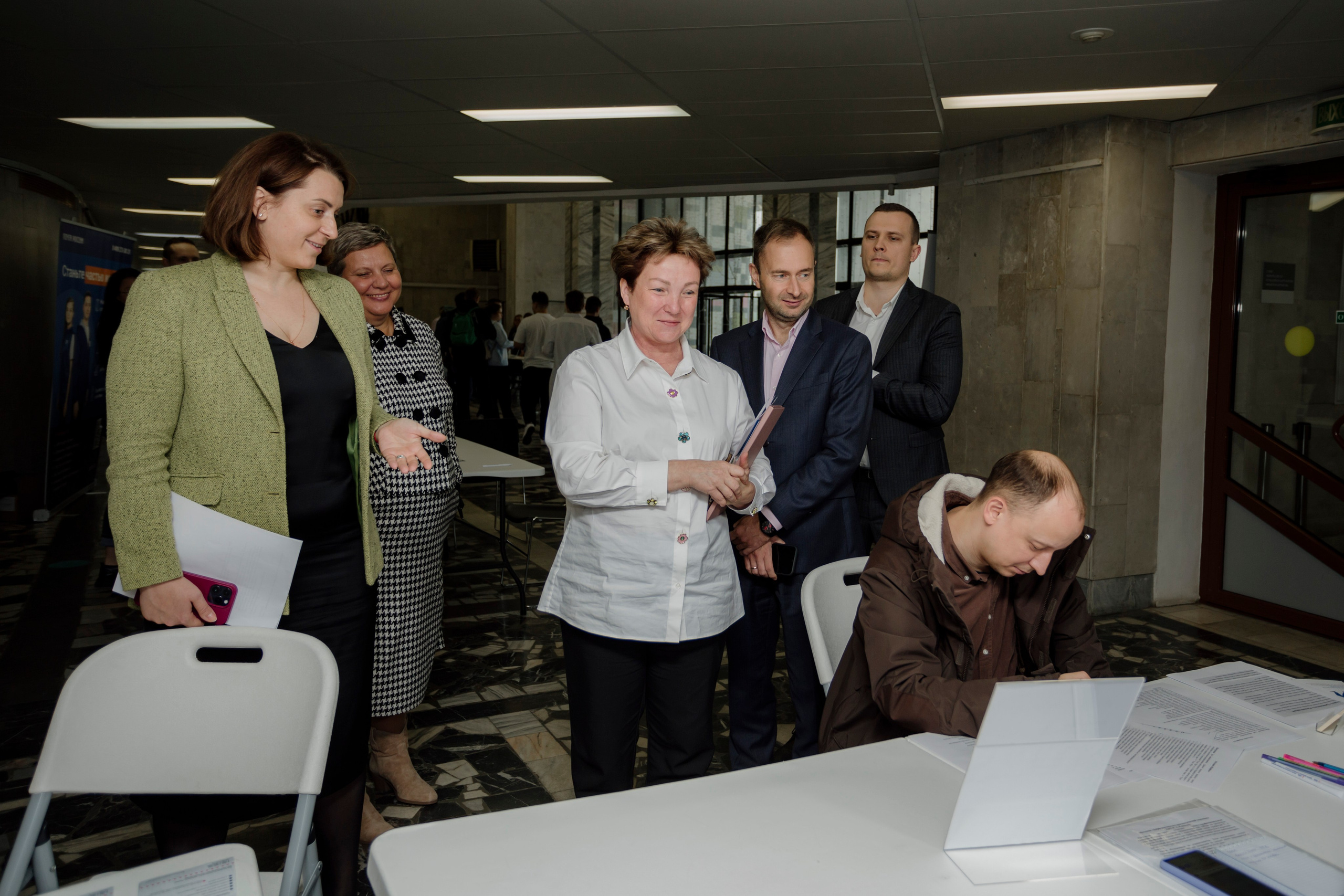 Ярмарка вакансий. Деловая и Бизнес съемка в  Москве Инесса Грушко