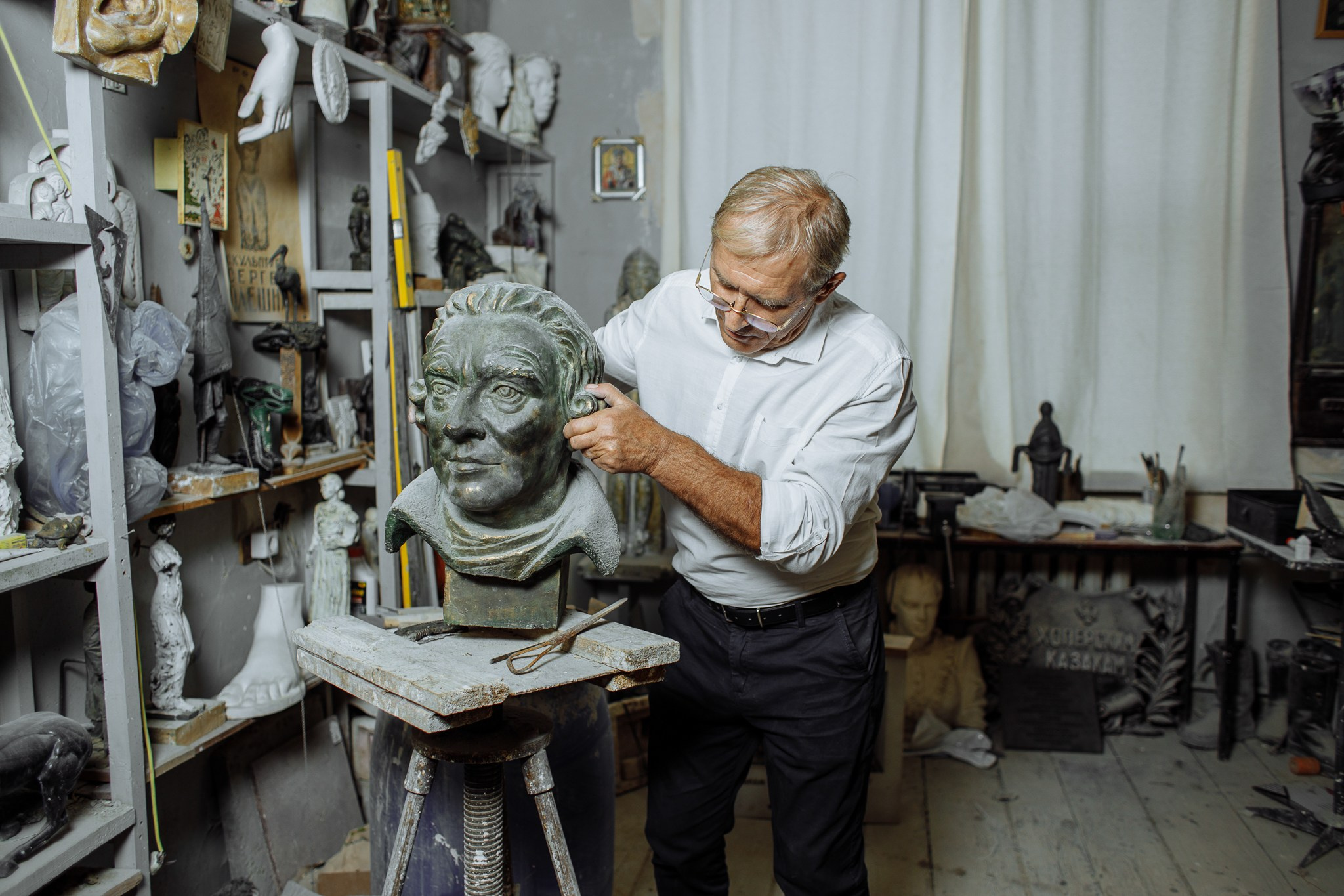 Скульптор Сергей Олешня: Искусство в деталях. Семейный и свадебный фотограф Ростове-на-Дону