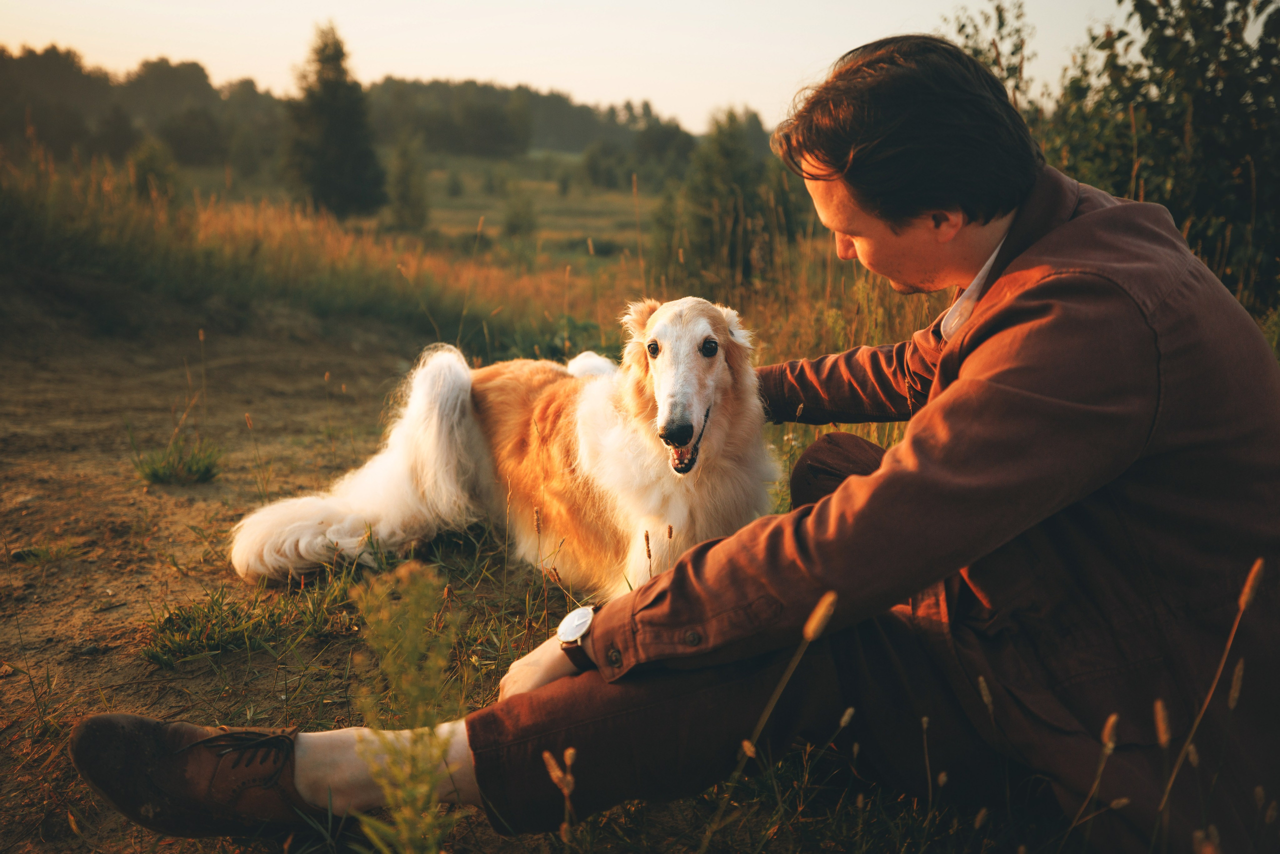 Сергей, Оксана и Жара. Фотограф анималист Осипчикова Мария