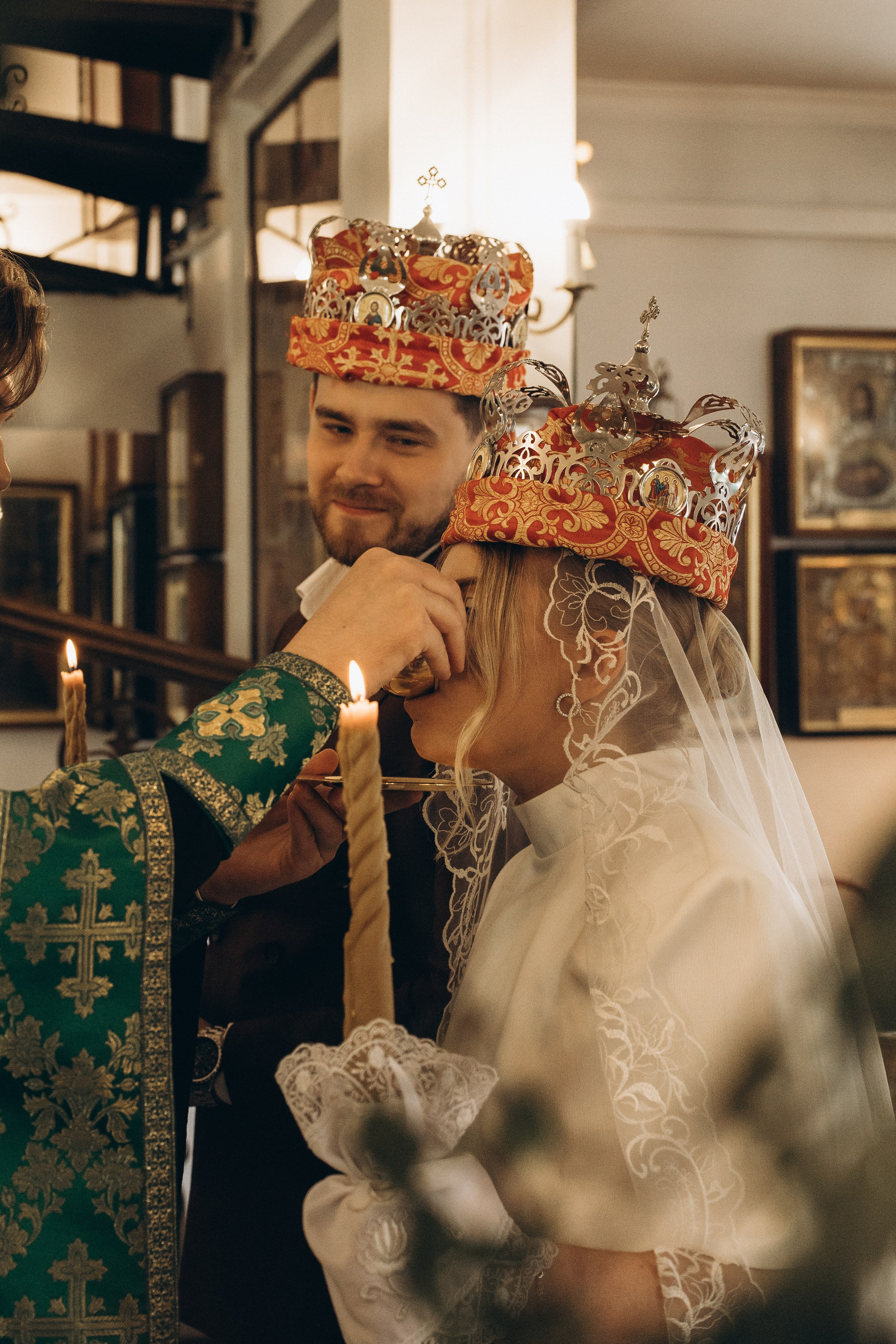 Венчание + прогулка. Фотограф Полина Абрамова