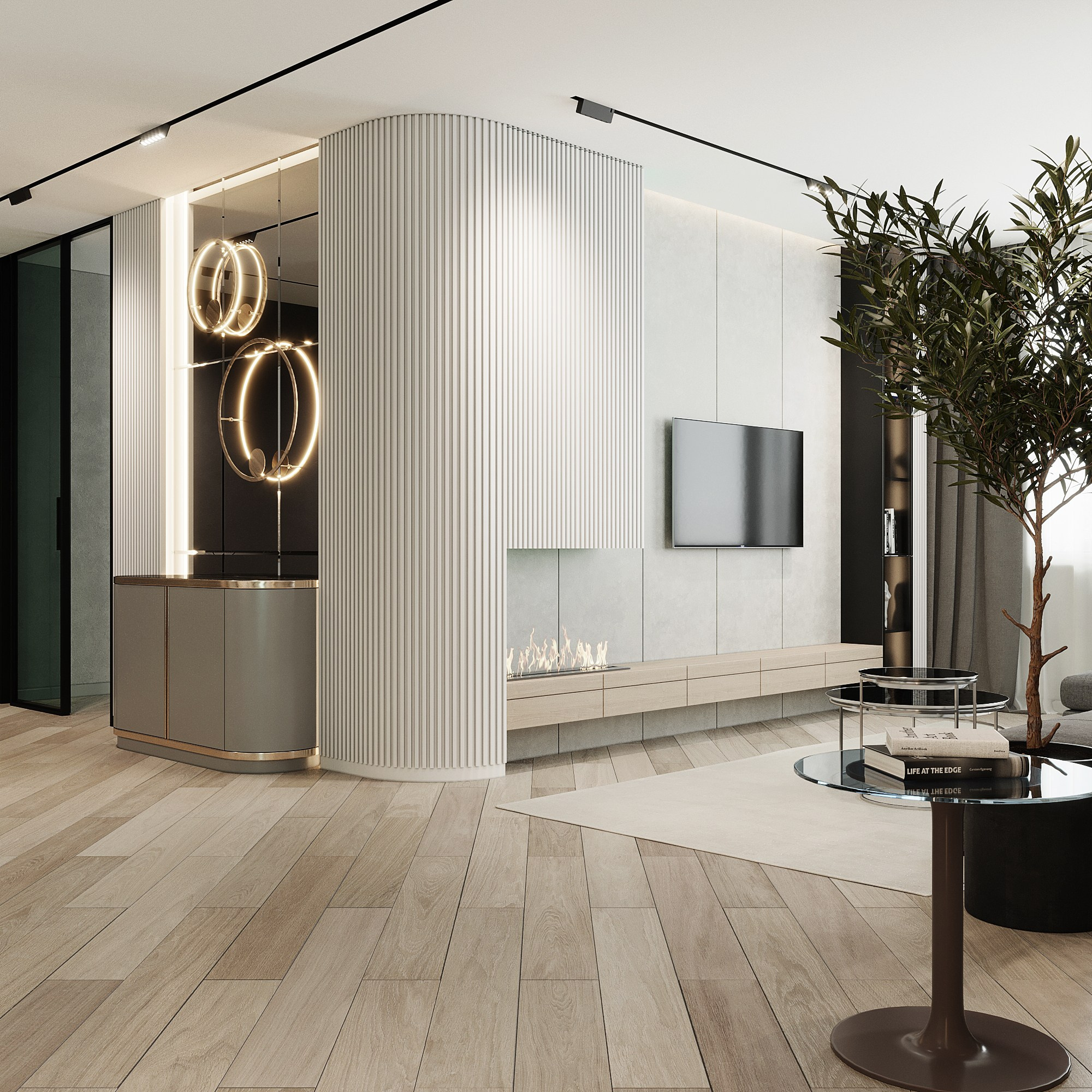 ЖК «RiverSide», 80 м². Room Design Studio