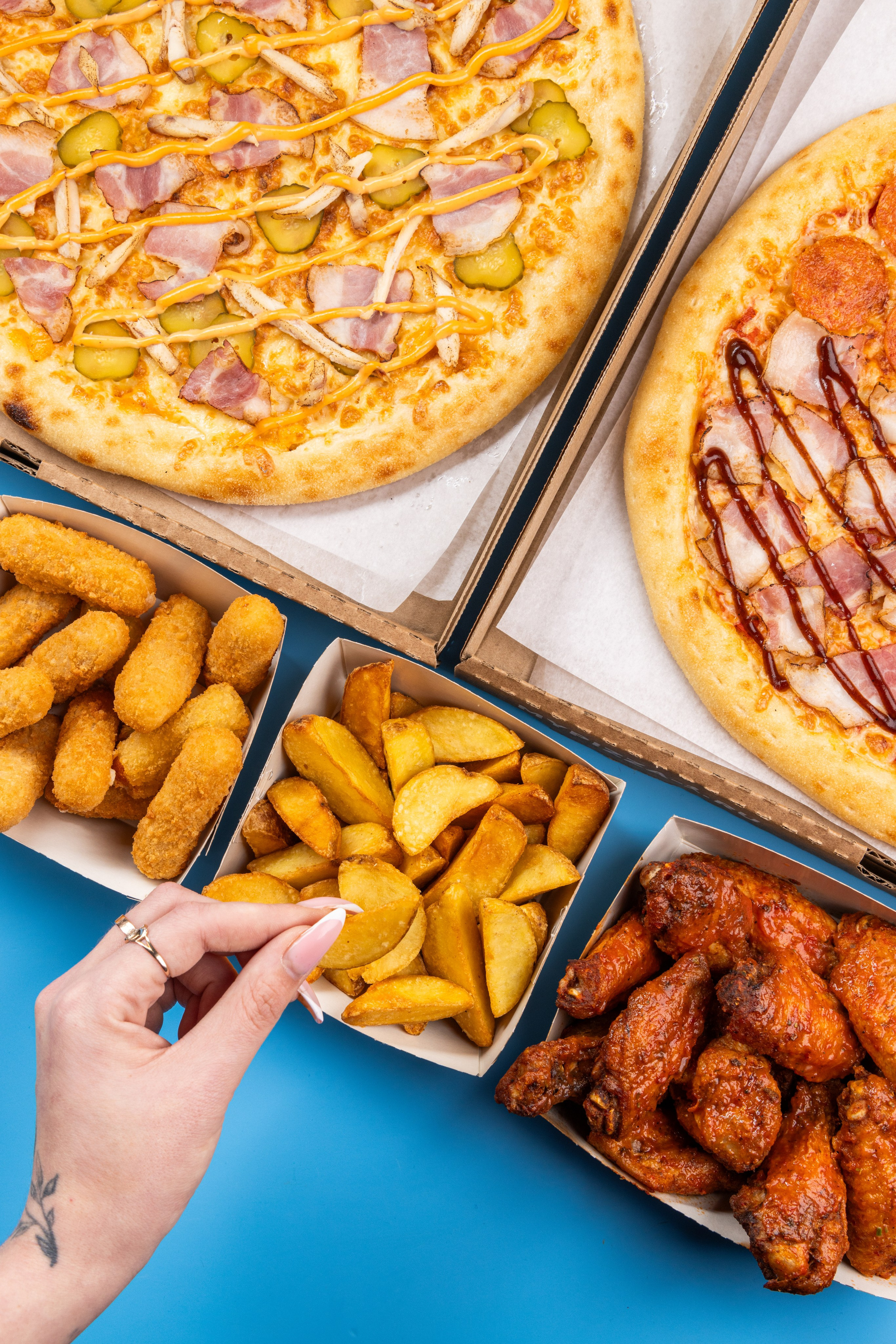 Pizza #1. Фудфотограф, фудстилист и сет дизайнер в Москве Алена Синицына