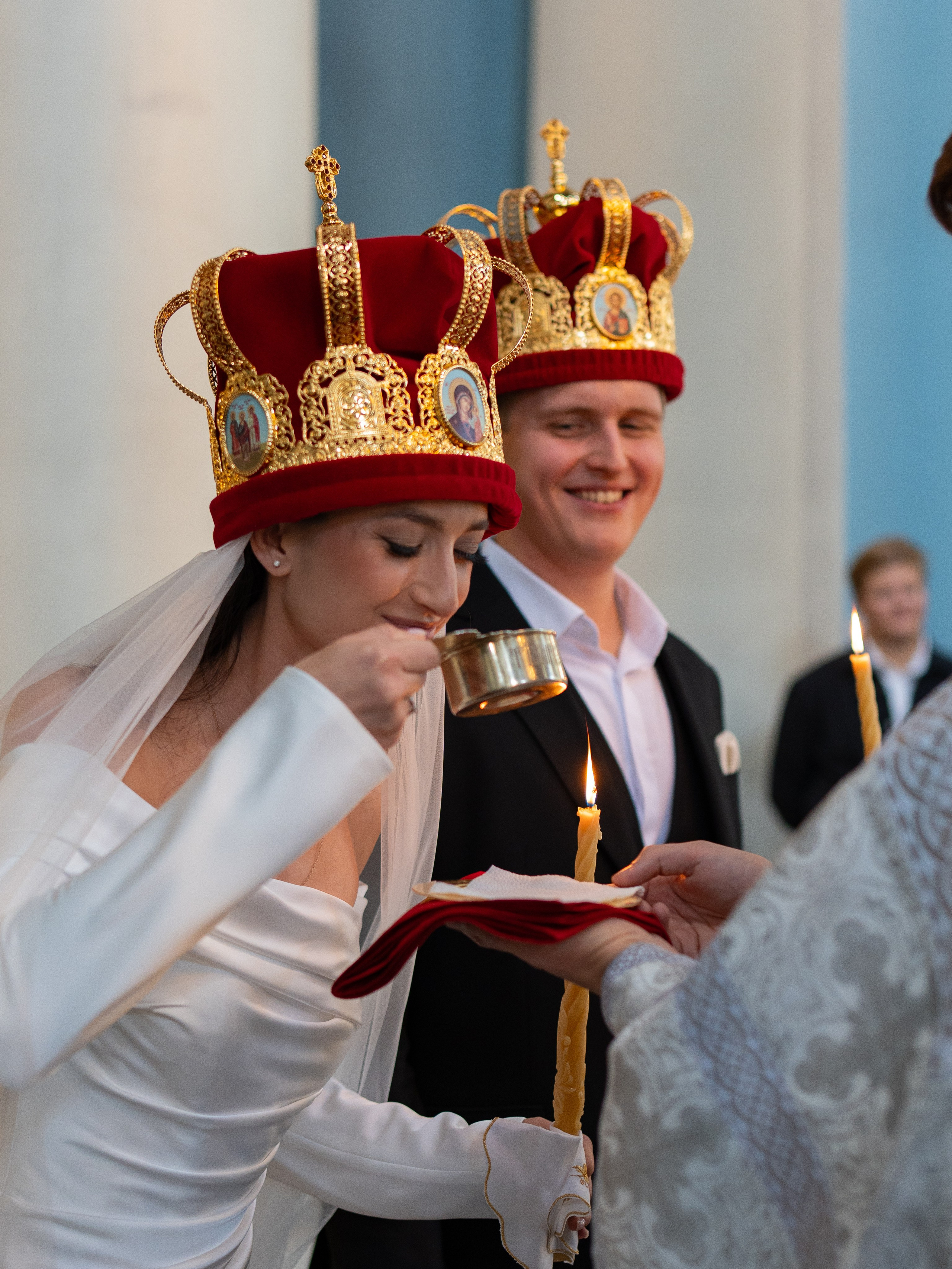 Карина и Глеб. Венчание. ФОТОГРАФ Любовь Скок. Москва