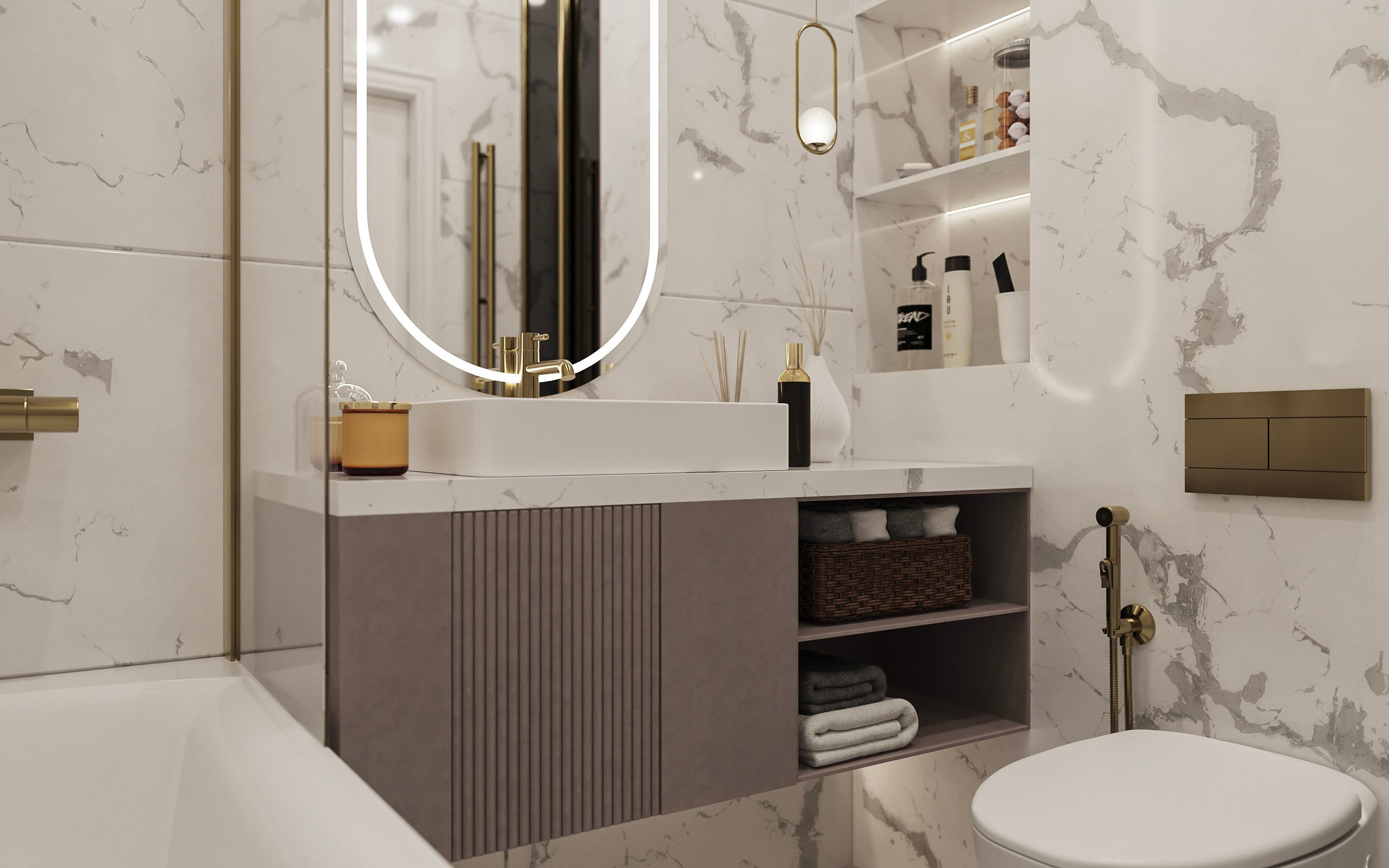 ЖК Державина, 50. Площадь 61 кв. м. Дизайнер интерьера в Новосибирске_Елена Сергеева