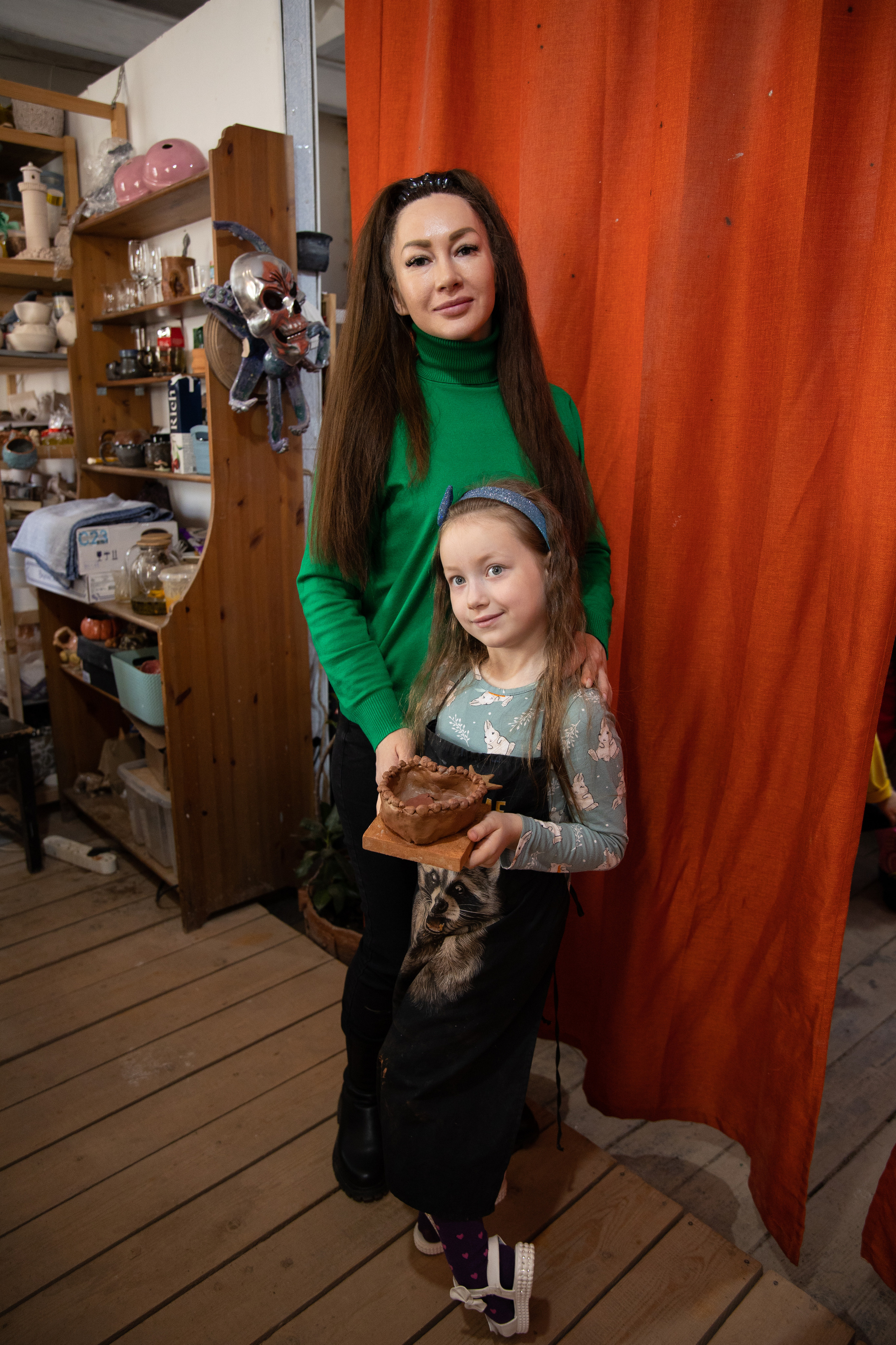 День рождения в студии керамики. Семейный и свадебный фотограф в Санкт-Петербурге Татьяна Швыкова