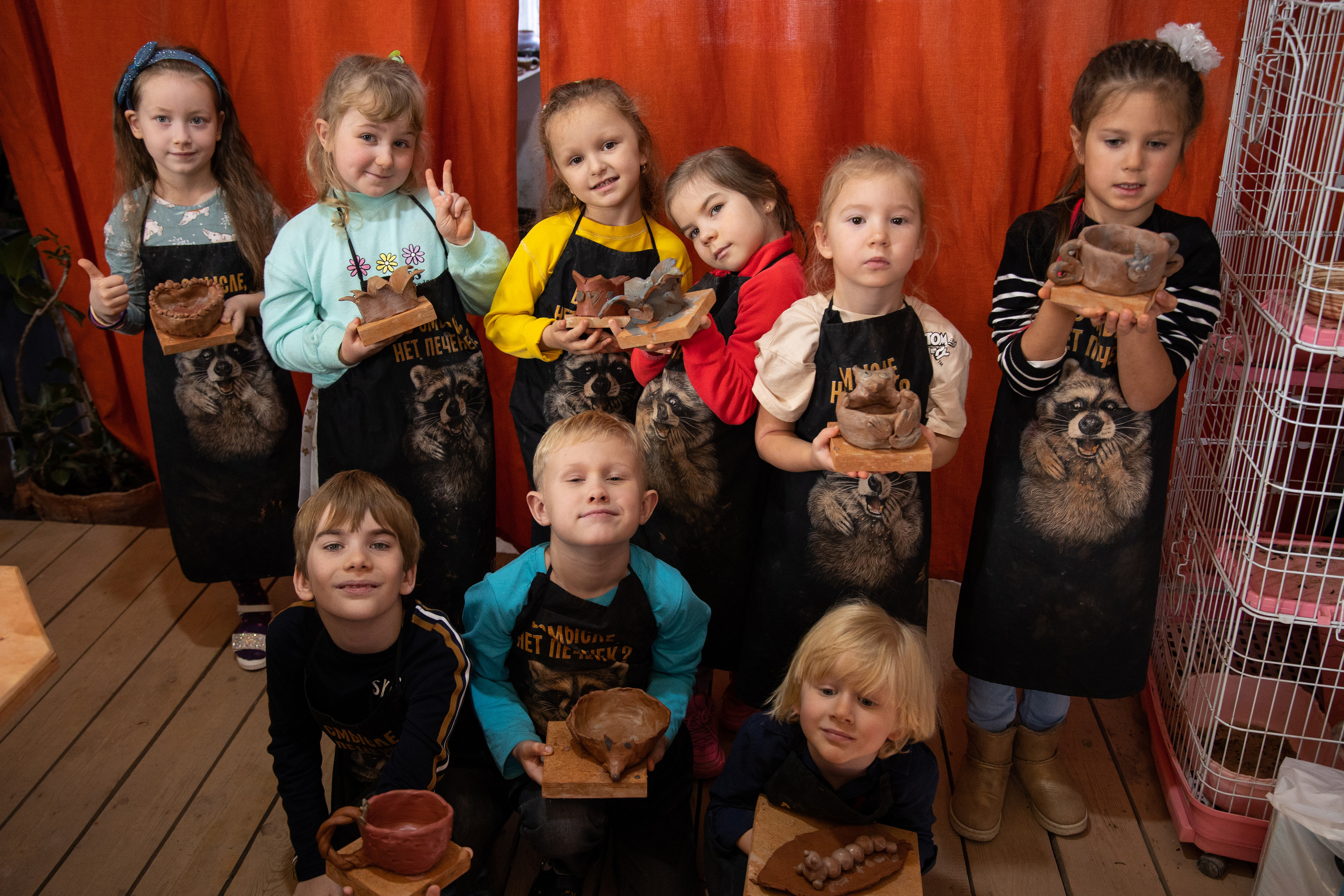 День рождения в студии керамики. Семейный и свадебный фотограф в Санкт-Петербурге Татьяна Швыкова