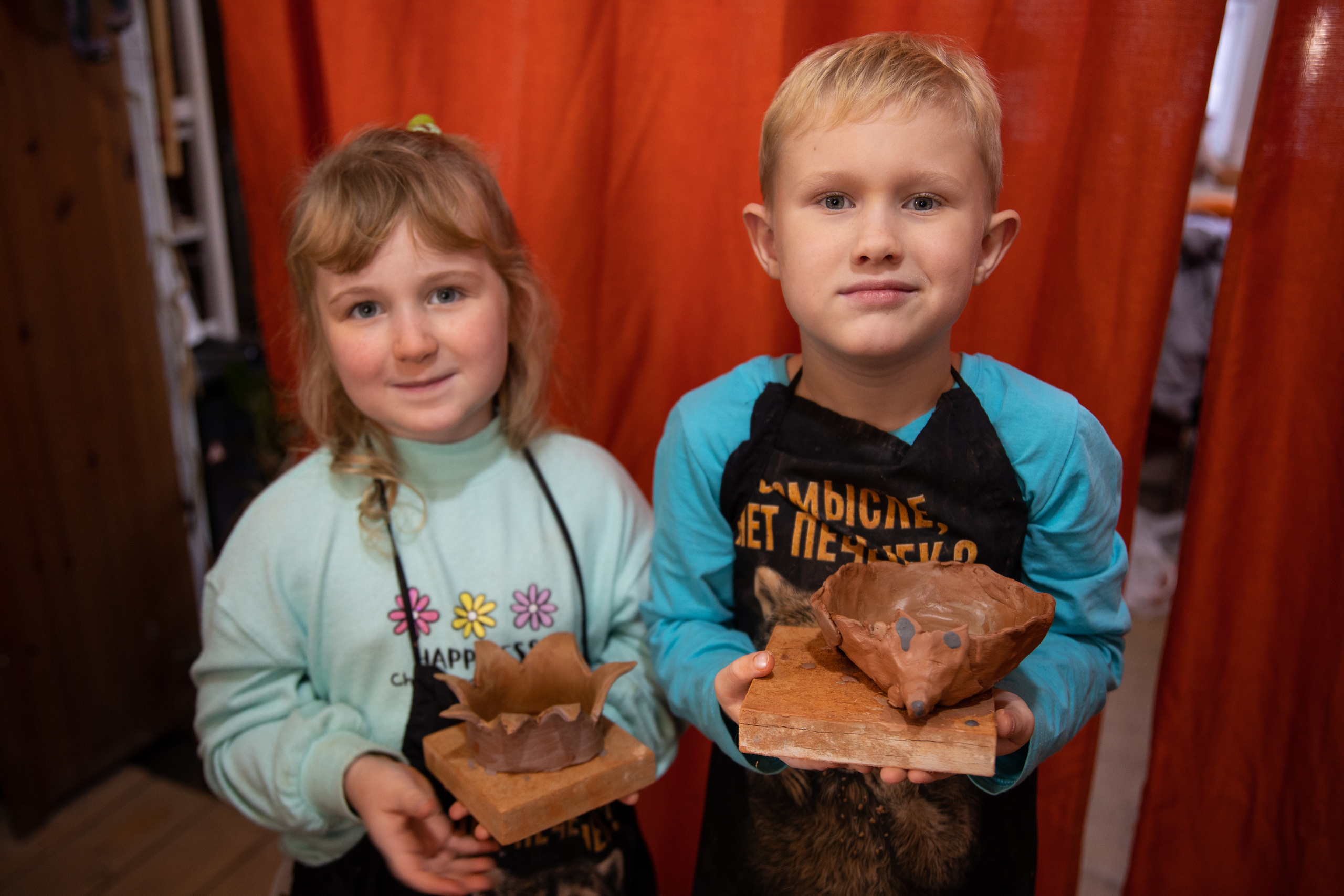 День рождения в студии керамики. Семейный и свадебный фотограф в Санкт-Петербурге Татьяна Швыкова
