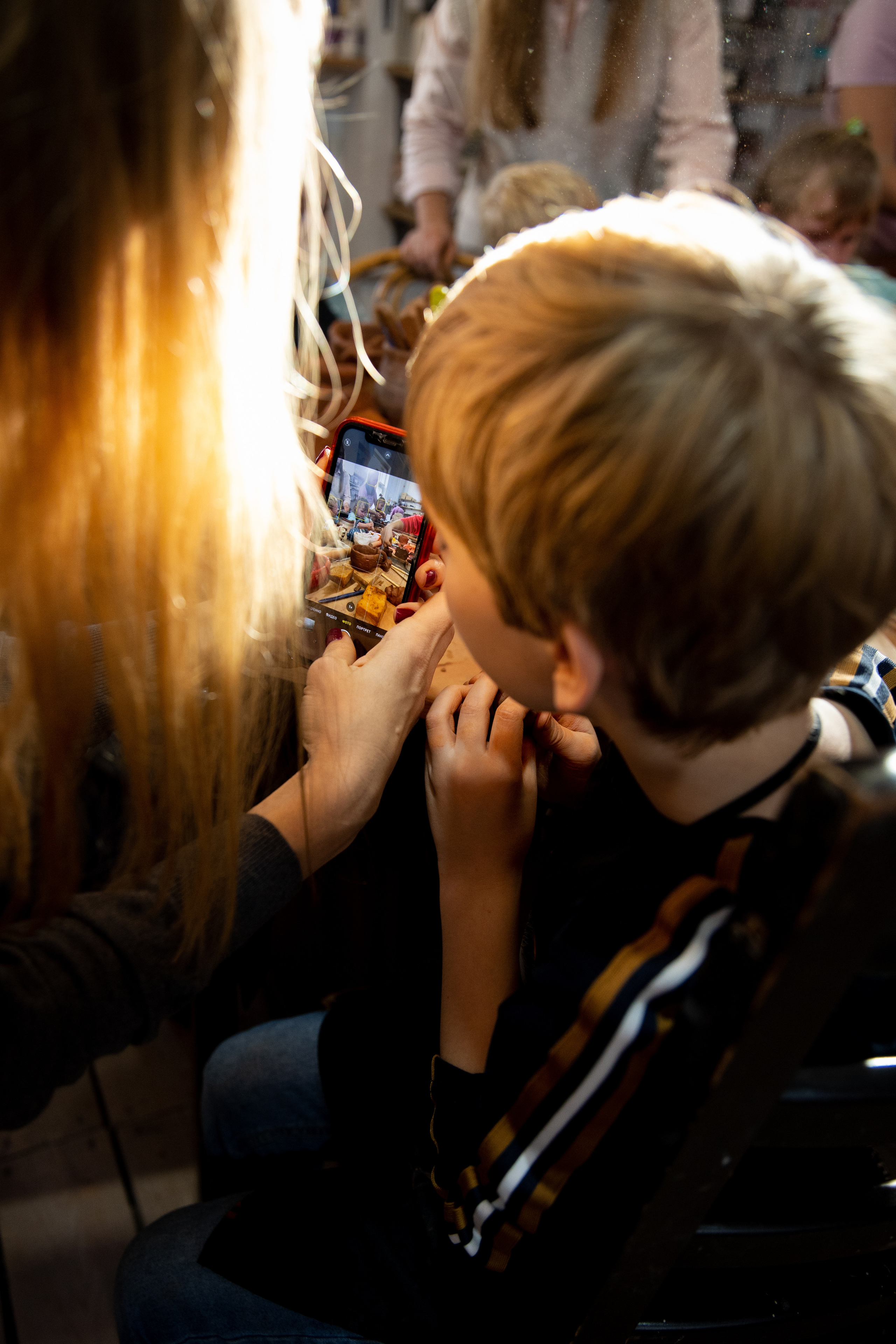 День рождения в студии керамики. Семейный и свадебный фотограф в Санкт-Петербурге Татьяна Швыкова