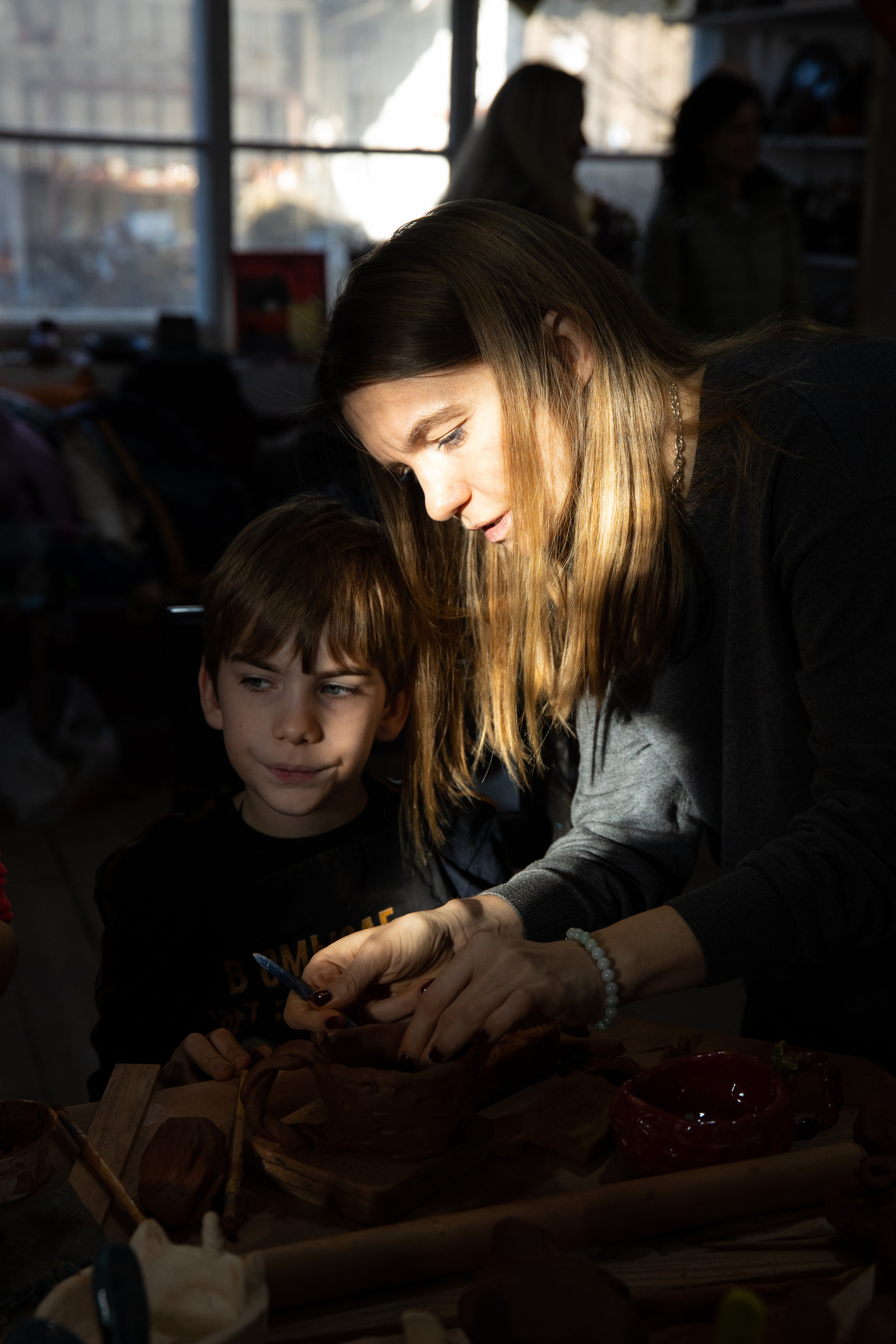 День рождения в студии керамики. Семейный и свадебный фотограф в Санкт-Петербурге Татьяна Швыкова