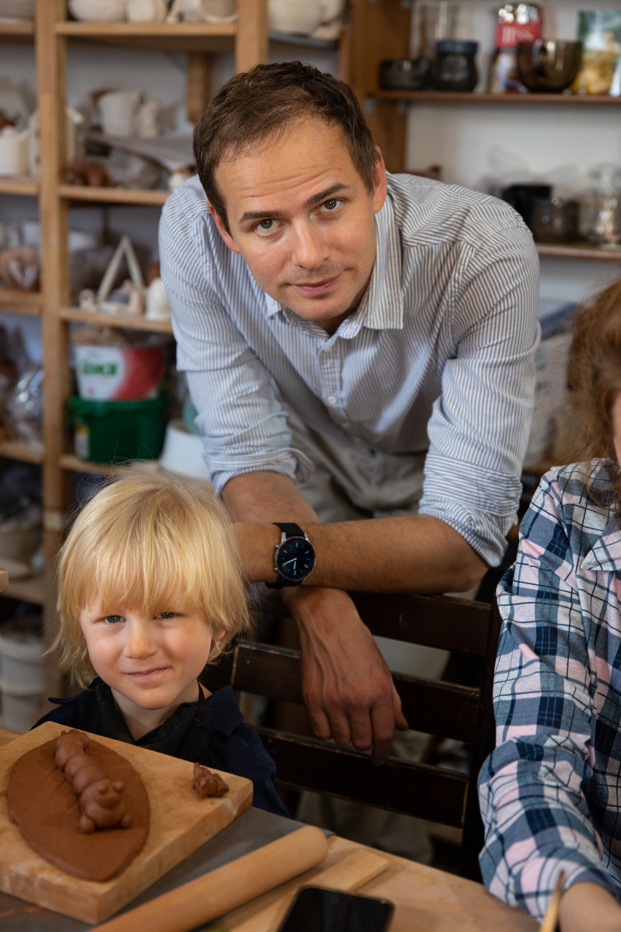 День рождения в студии керамики. Семейный и свадебный фотограф в Санкт-Петербурге Татьяна Швыкова