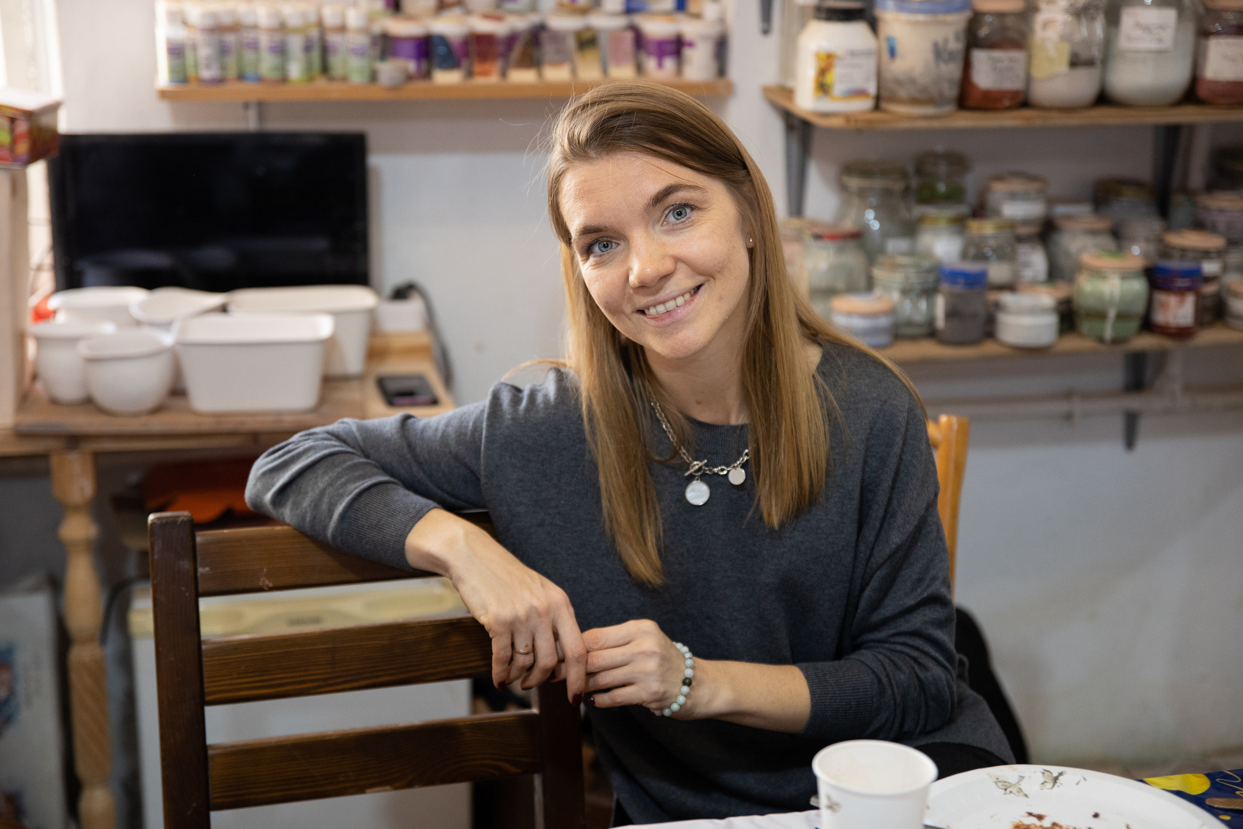 День рождения в студии керамики. Семейный и свадебный фотограф в Санкт-Петербурге Татьяна Швыкова