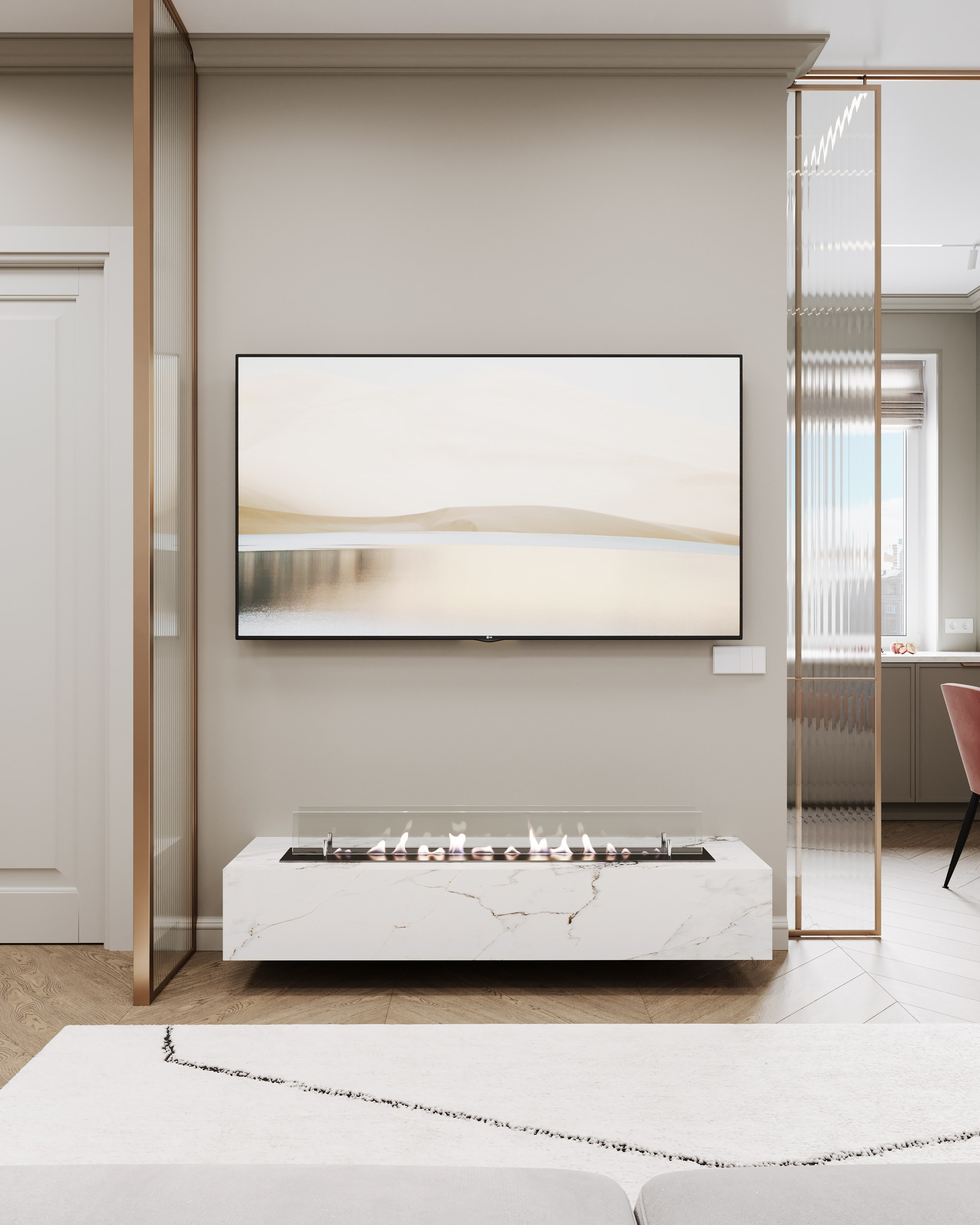 Color Classic. Дизайн интерьера | 3D визуализация | Миланская Марина