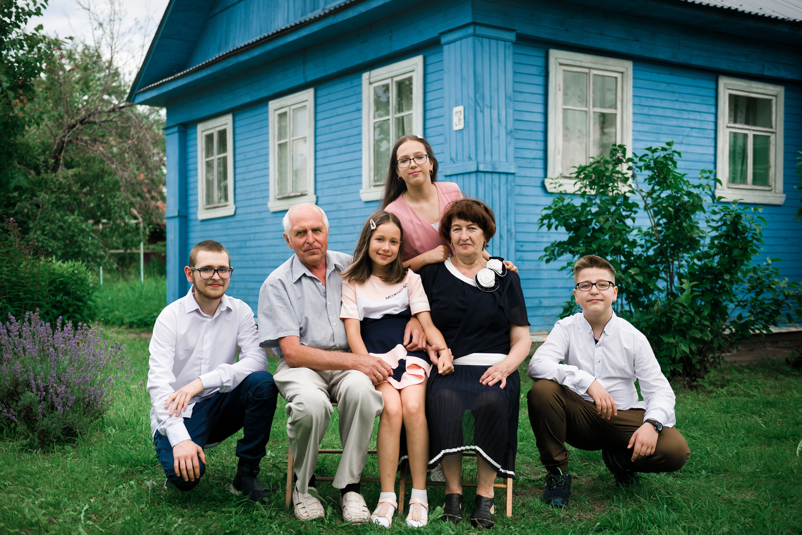 Три поколения. Фотограф Егоров Констанин