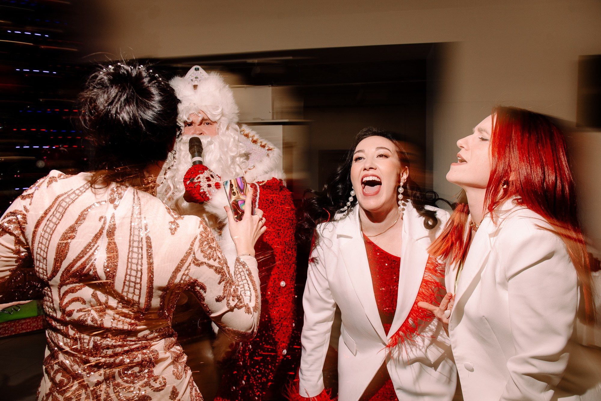 Новогодний завтрак в платьях. Семейный и свадебный фотограф в Рязани Лиза Голованова