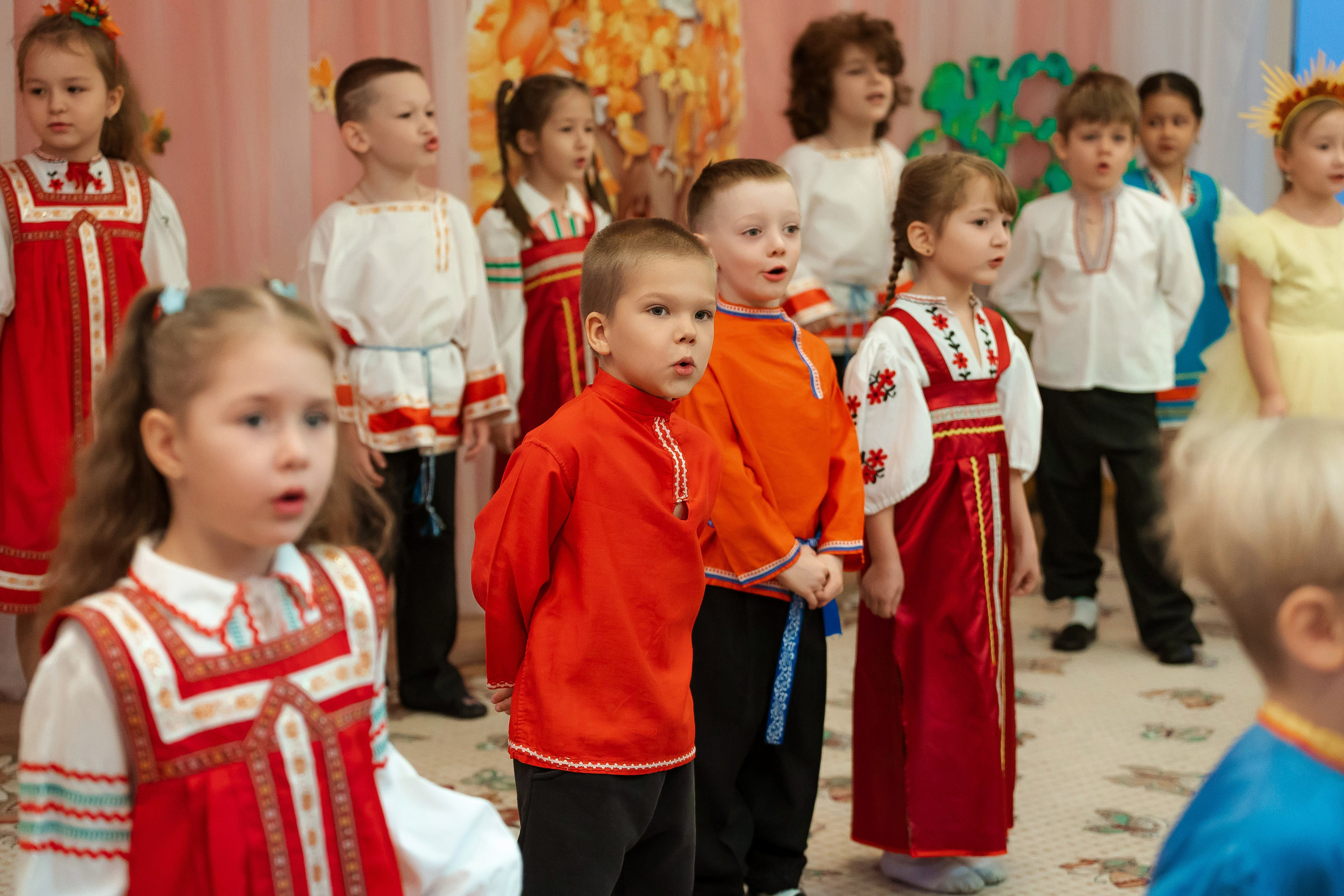 Осенний утренник. Семейный и детский фотограф в Москве Александра Мак