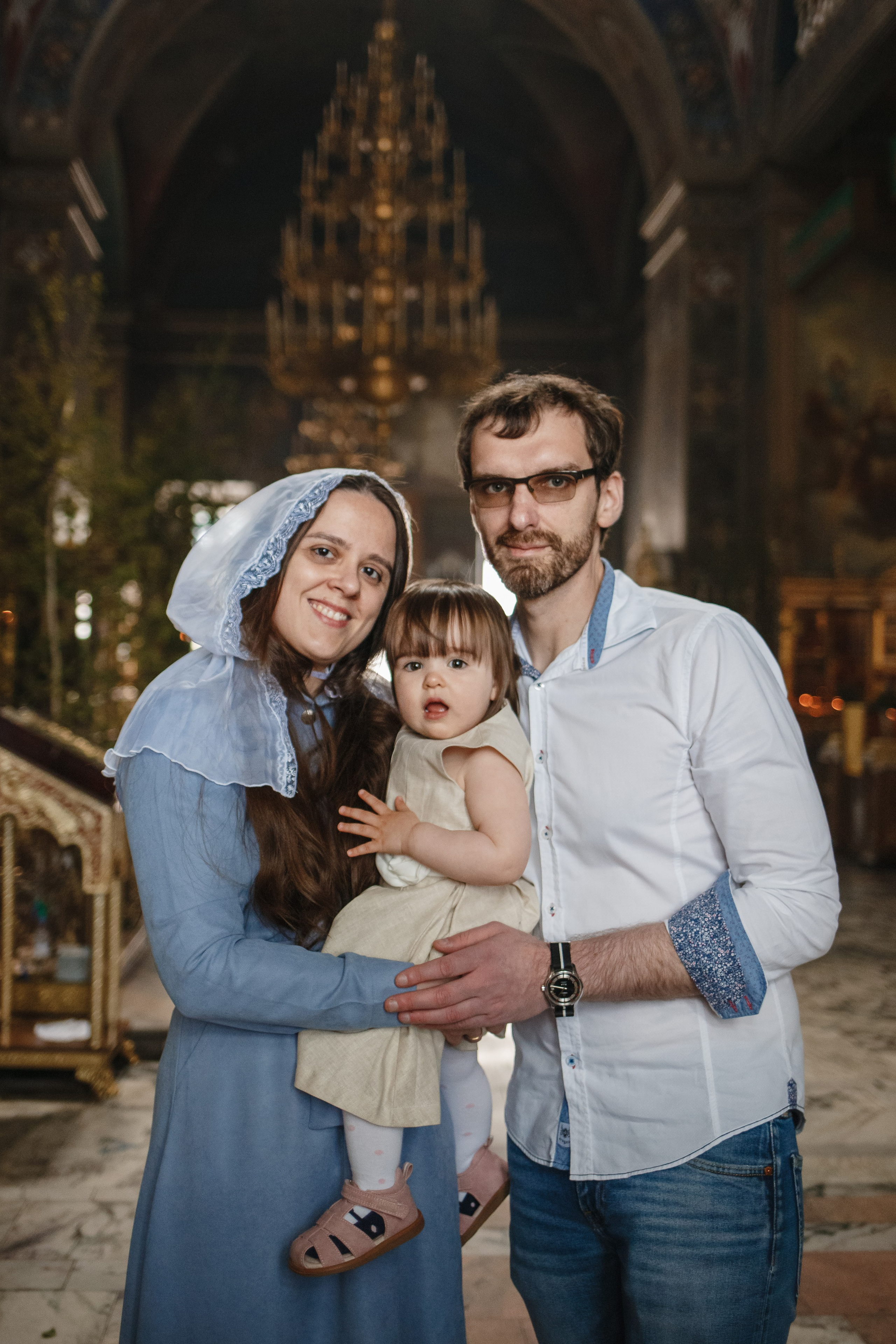 Крещение Валерии. Семейный фотограф Николаева Ольга