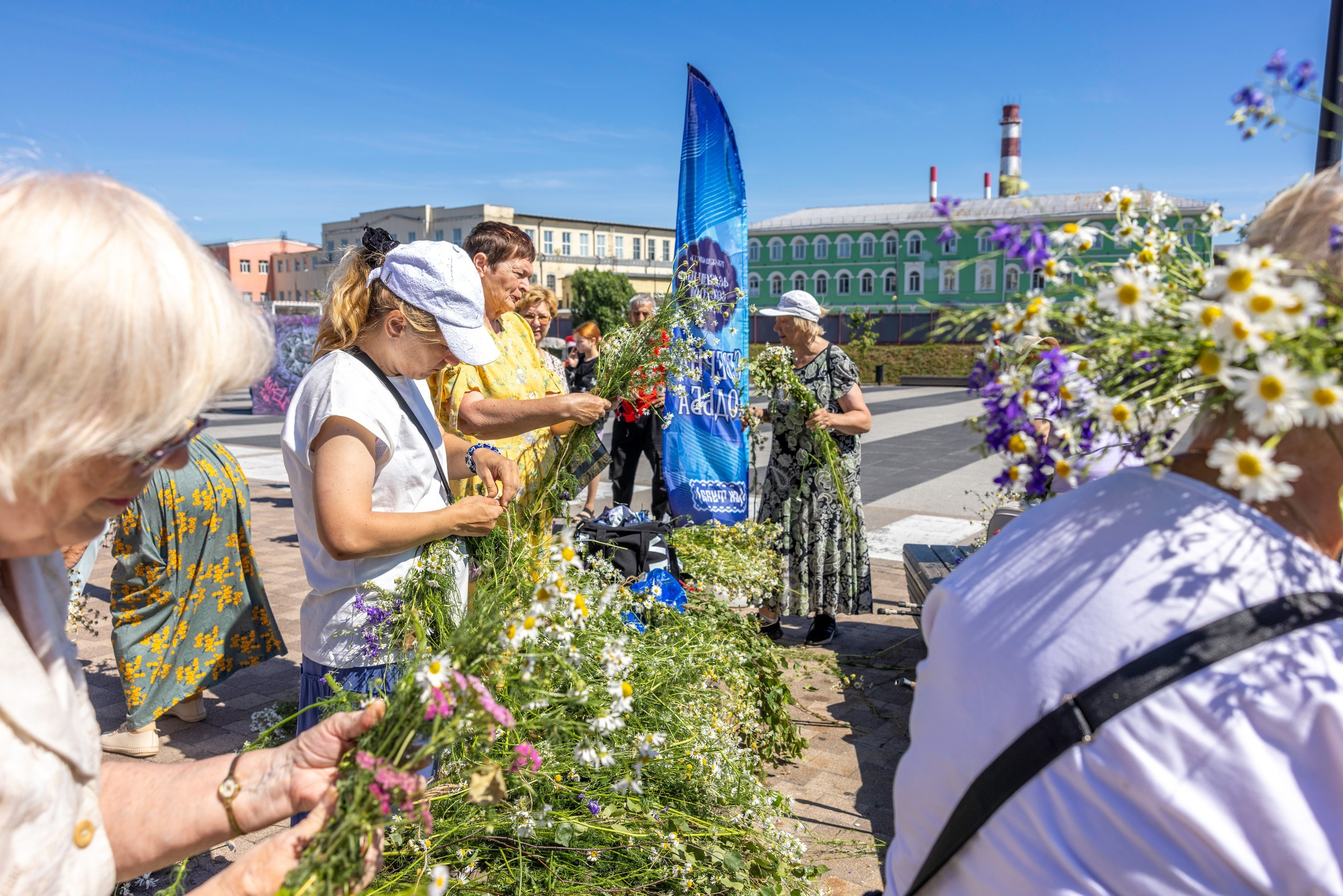 Фестиваль «Ромашковый хоровод». Северная ходьба. Фотограф в Туле Крупский АнДРей. Фотостудия «КАДР71» в Туле