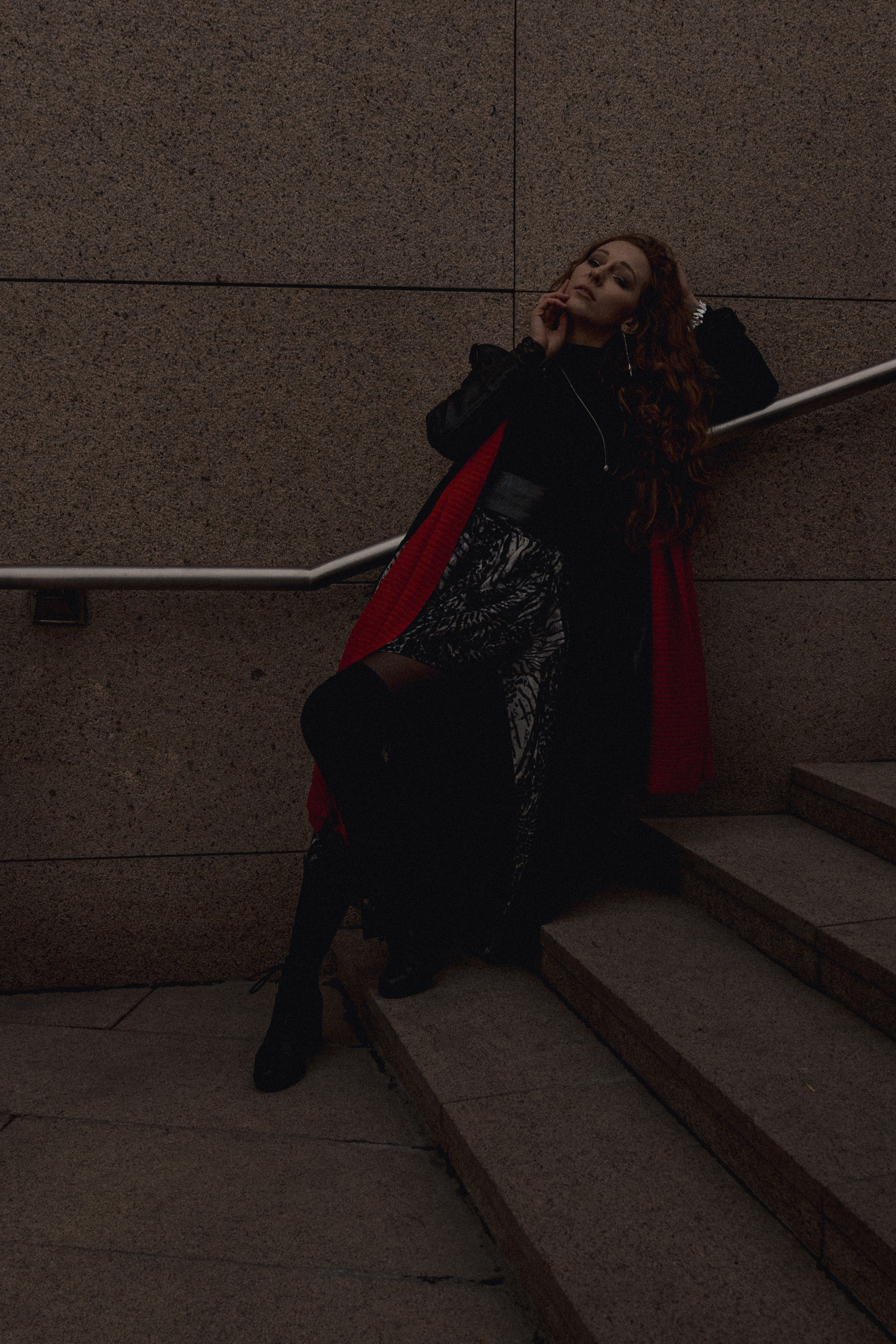 Маша. Съемка ночью в огнях мегаполиса. Фотографирую пары и индивидуальные съемки в Алматы Шунько Ирина