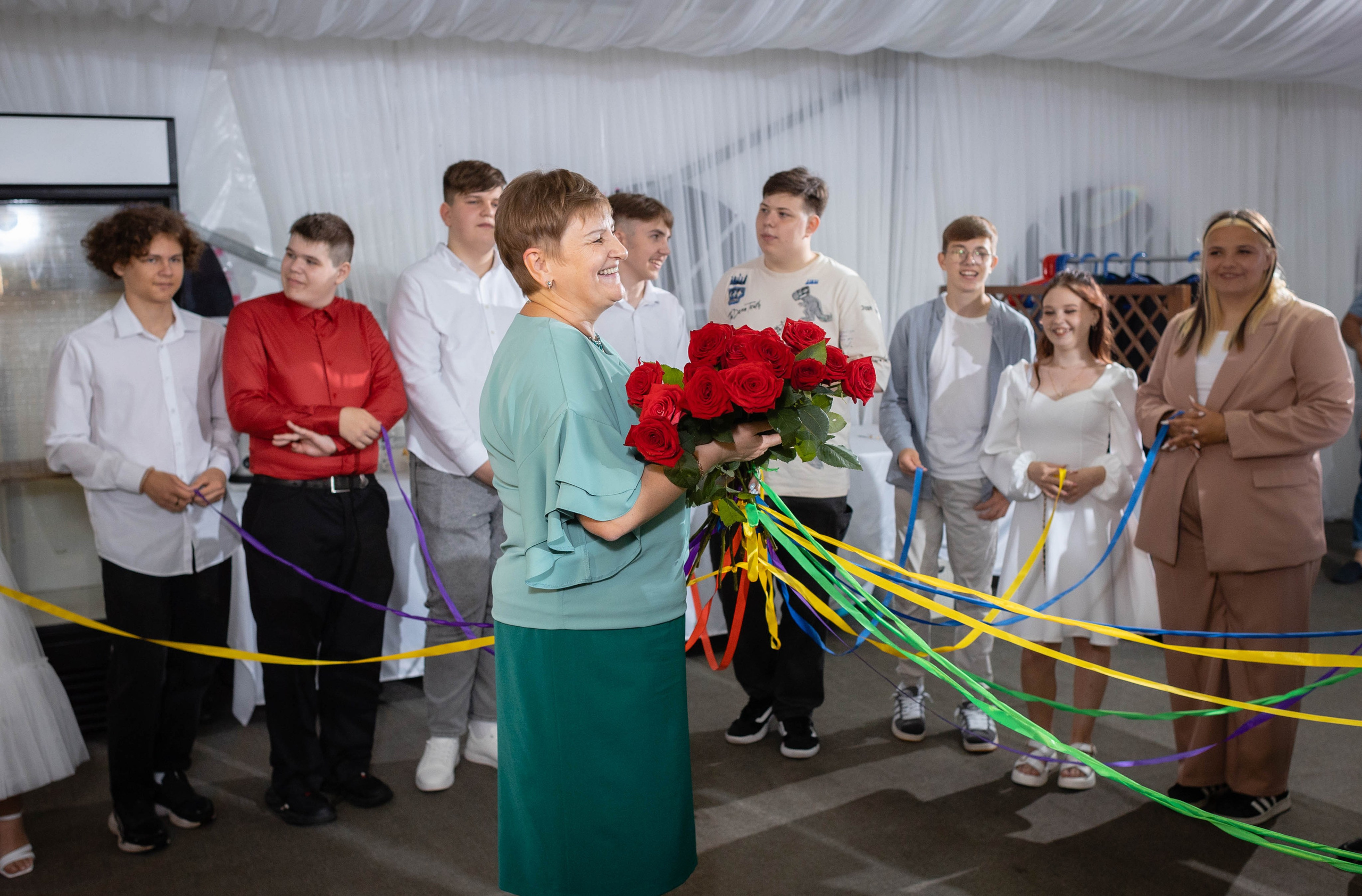 Выпуск 2024 9 кл г. Теплая. Фотограф Татьяна Орлова
