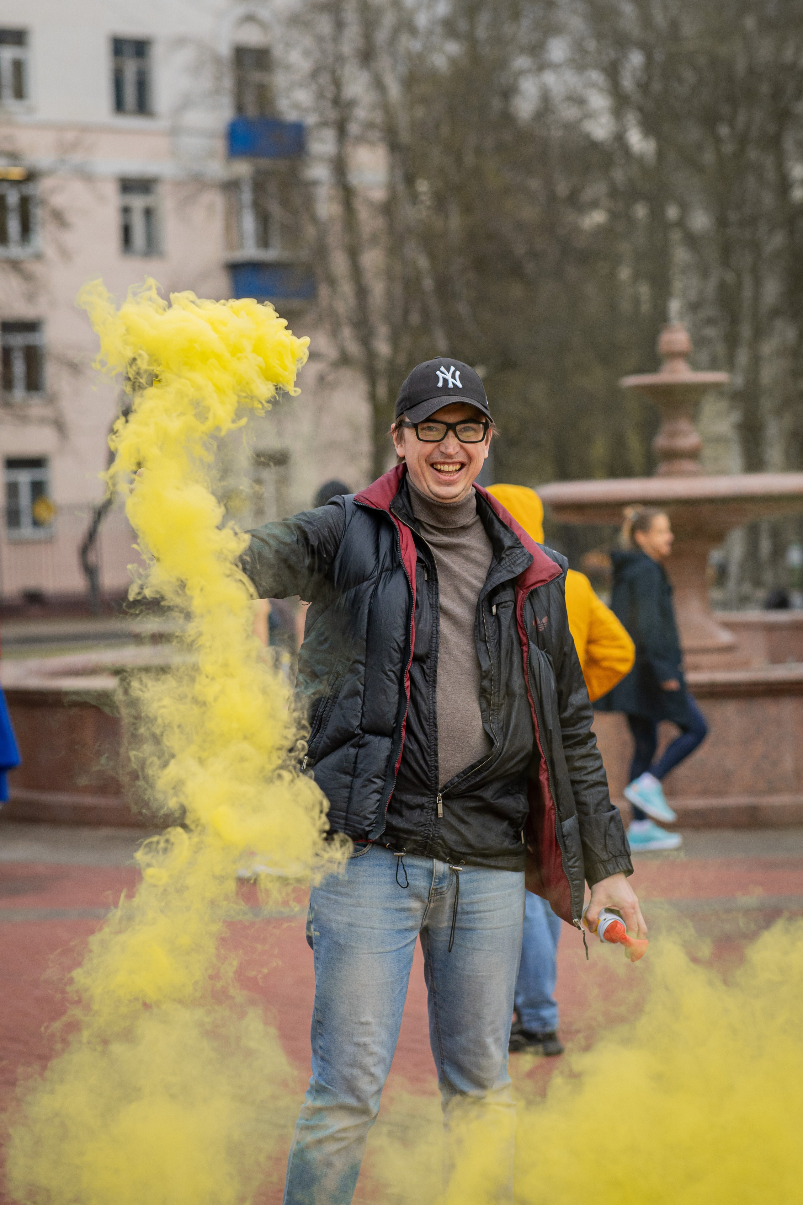 Эстафета «Игрушки», Администрация г. Химки. Фотограф Сергей Ловкий