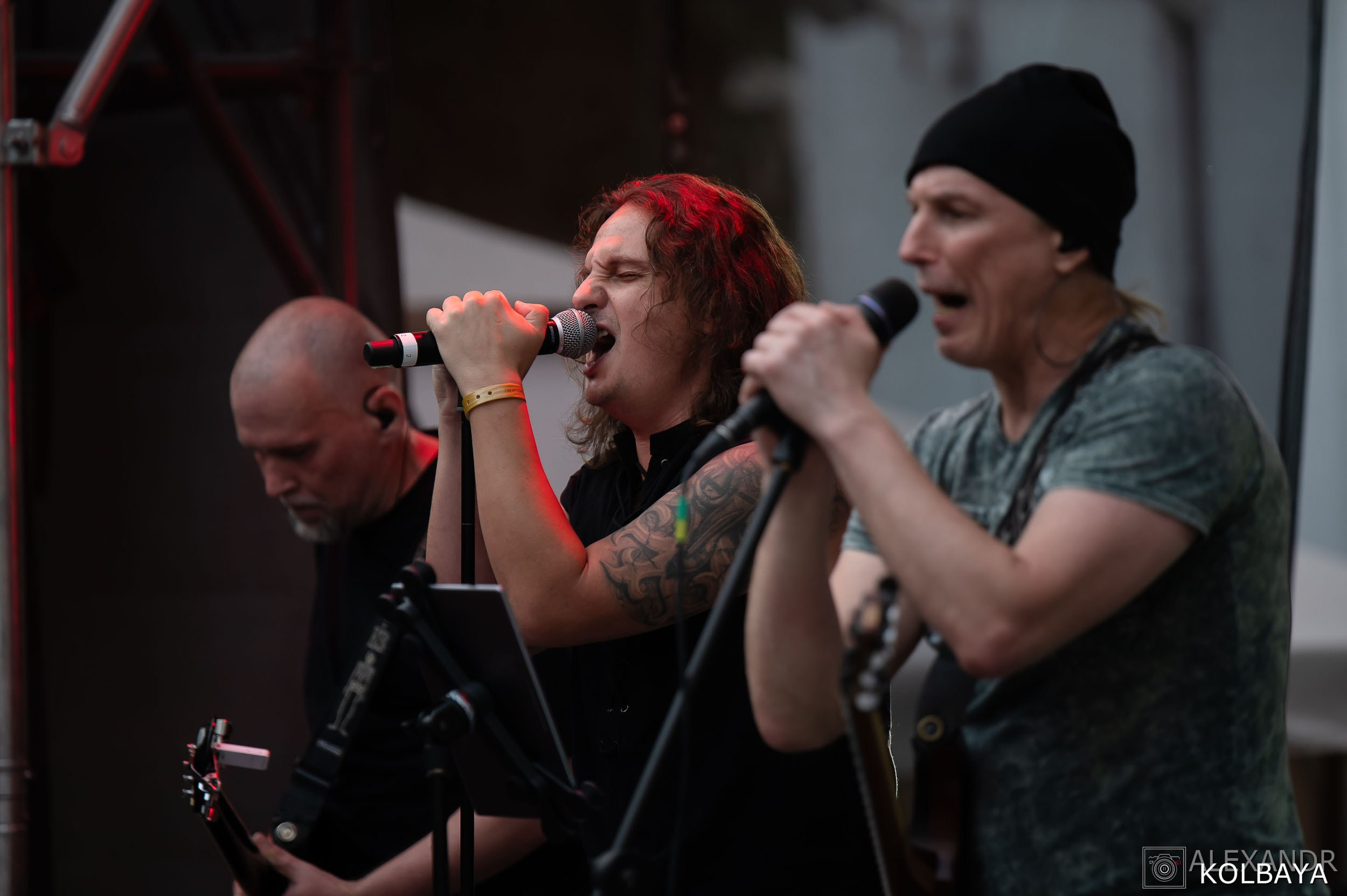 Фоторепортаж с мэшап концерта группы Черный Обелиск 4 июля 2024 года. Концертный и театральный репортажный фотограф в Москве Александр Колбая