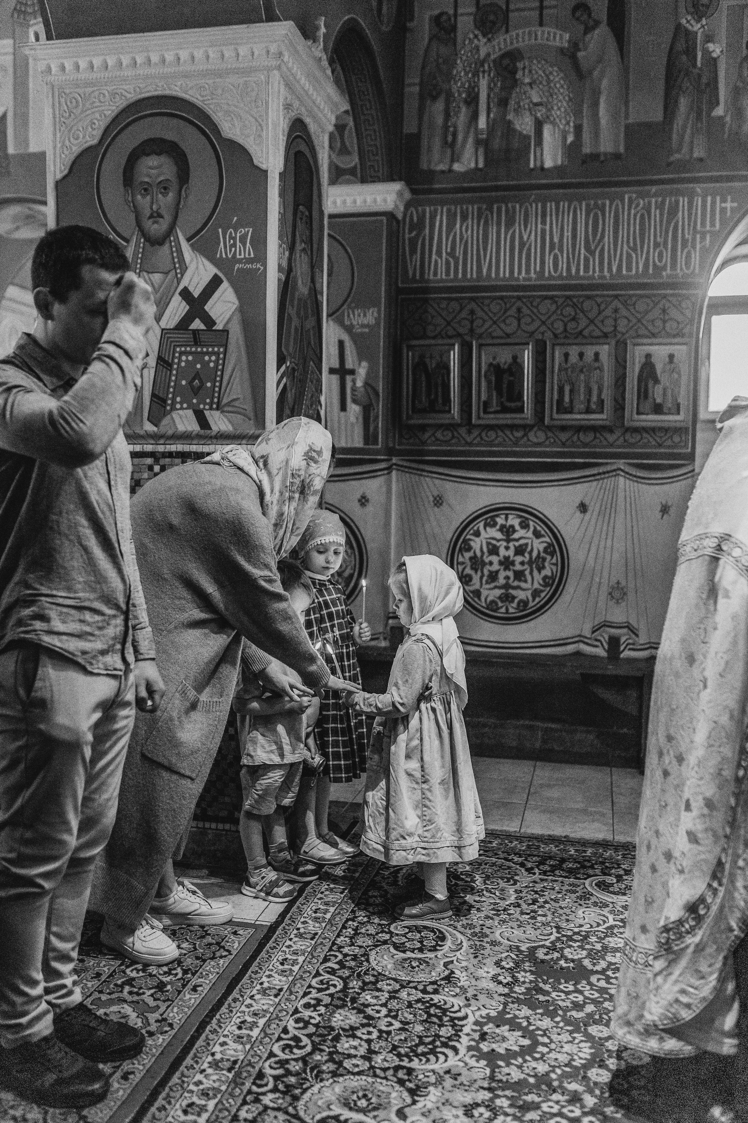 Крещение. Фотограф Мария Прусакова