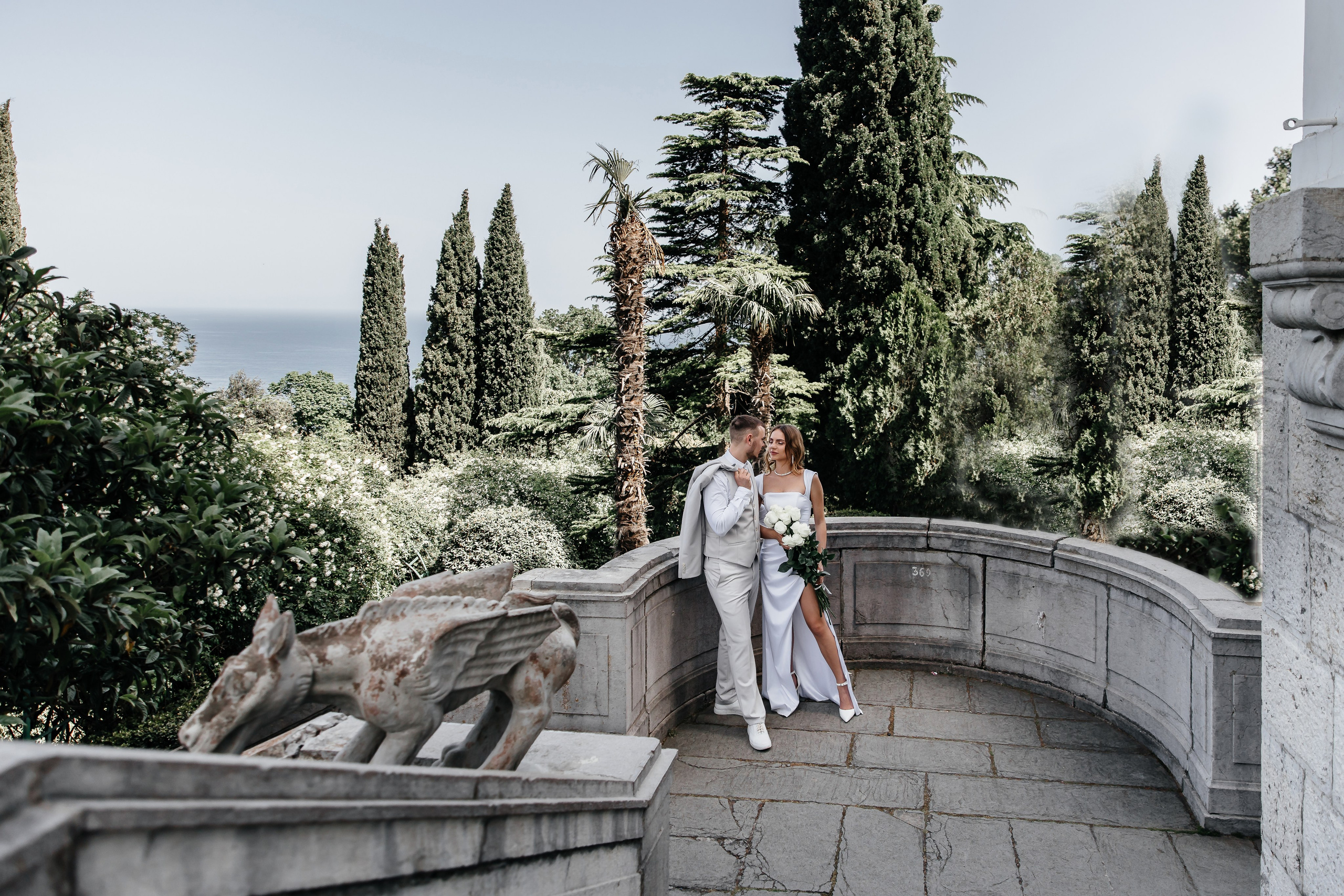 Весенняя Гаспра, Вилла Танго. Анонс свадьбы Максима и Дианы. Свадебный фотограф в Крыму и Севастополе Ольга Баскакова