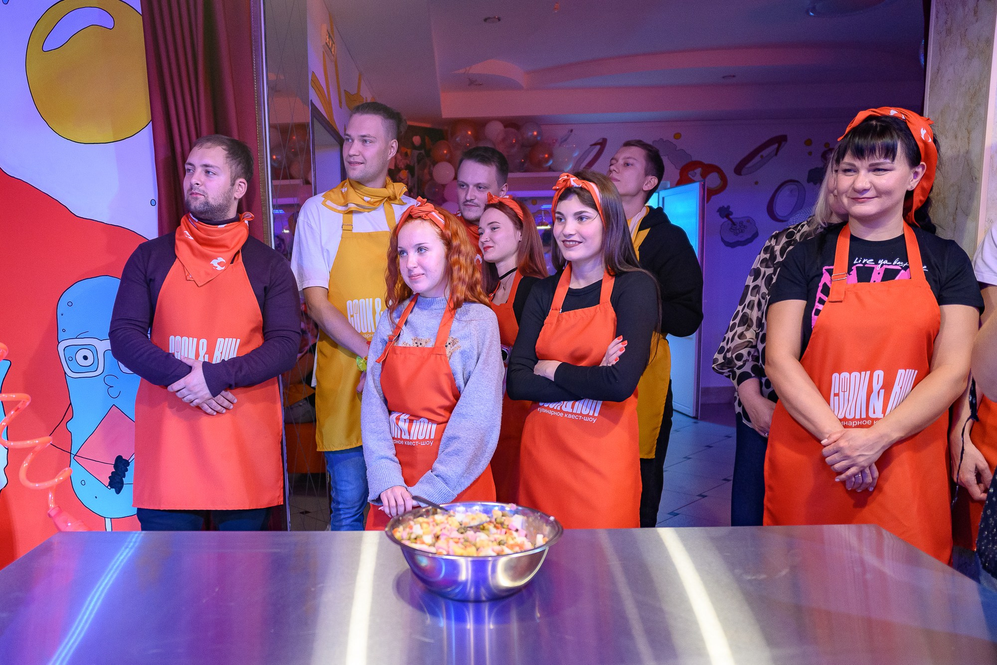 Кулинарный квест-шоу CooknRun. Фотограф Александр Данилов