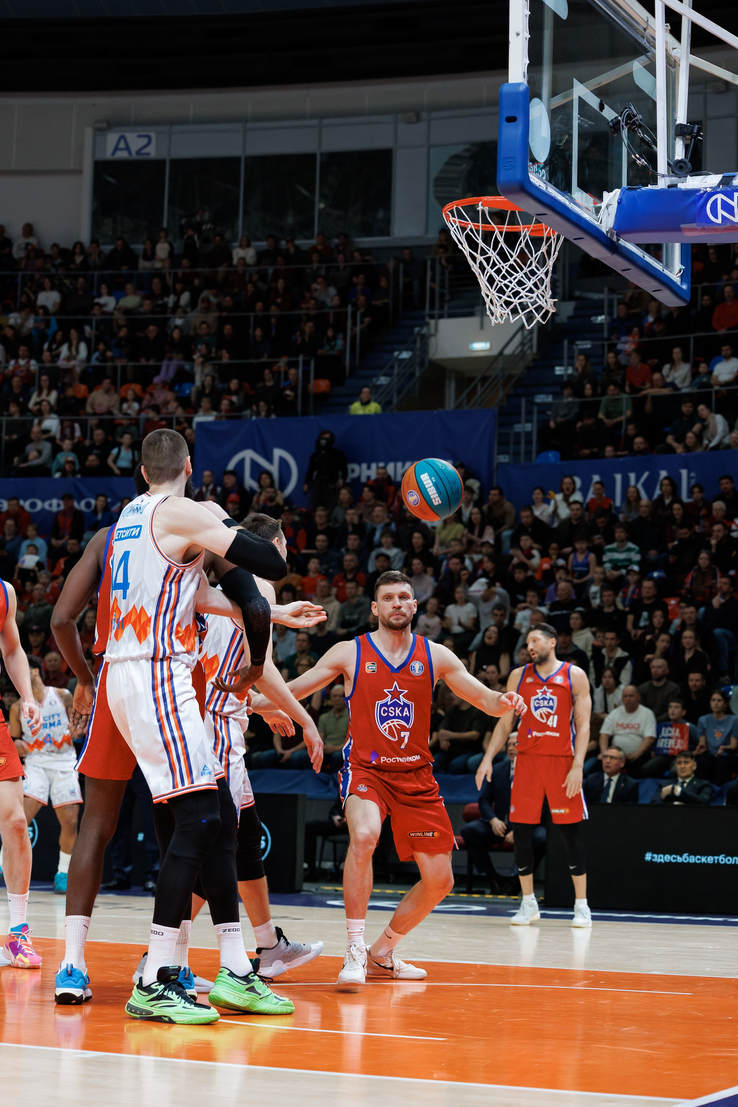 Баскетбол. ЦСКА — ПАРМА