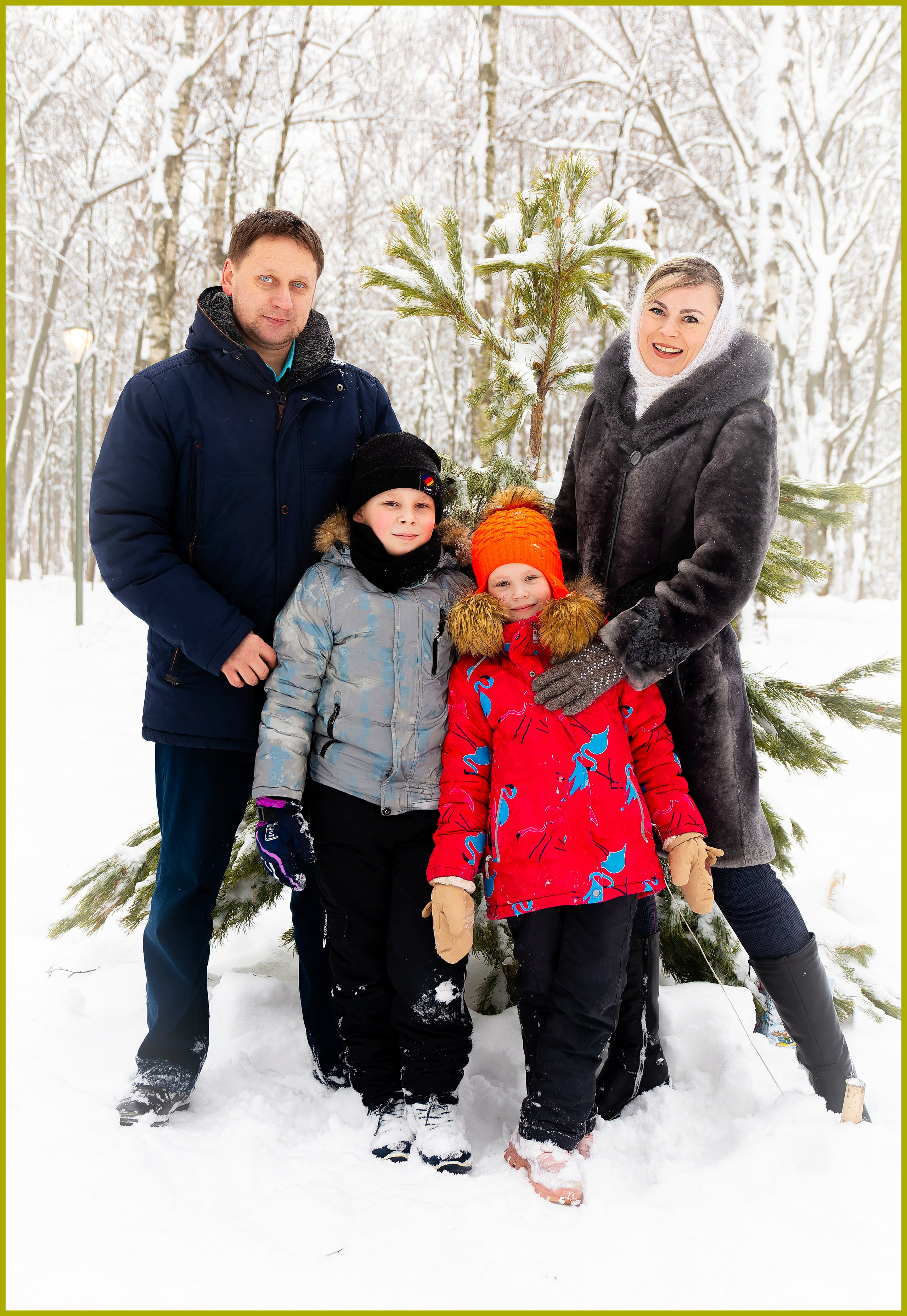 Александра и Андрей с детьми. Лев Постнов.Фотограф. Нижний Новгород