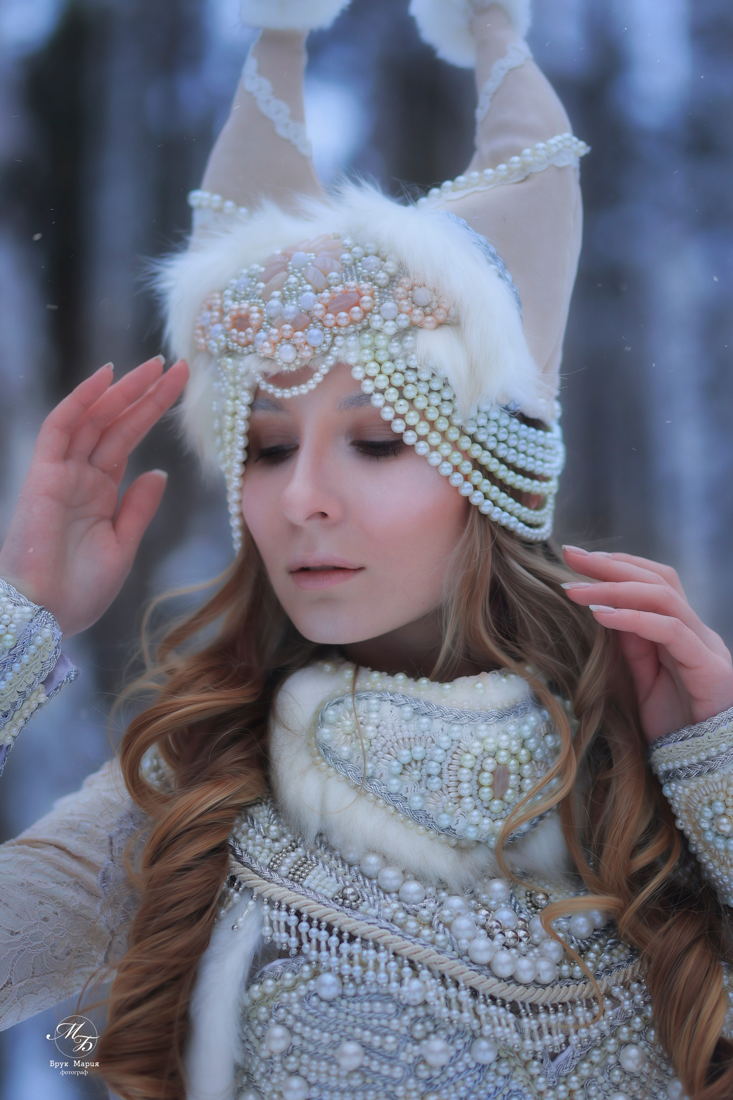 Снежная королева. Художественный фотограф в Екатеринбурге Брук Мария