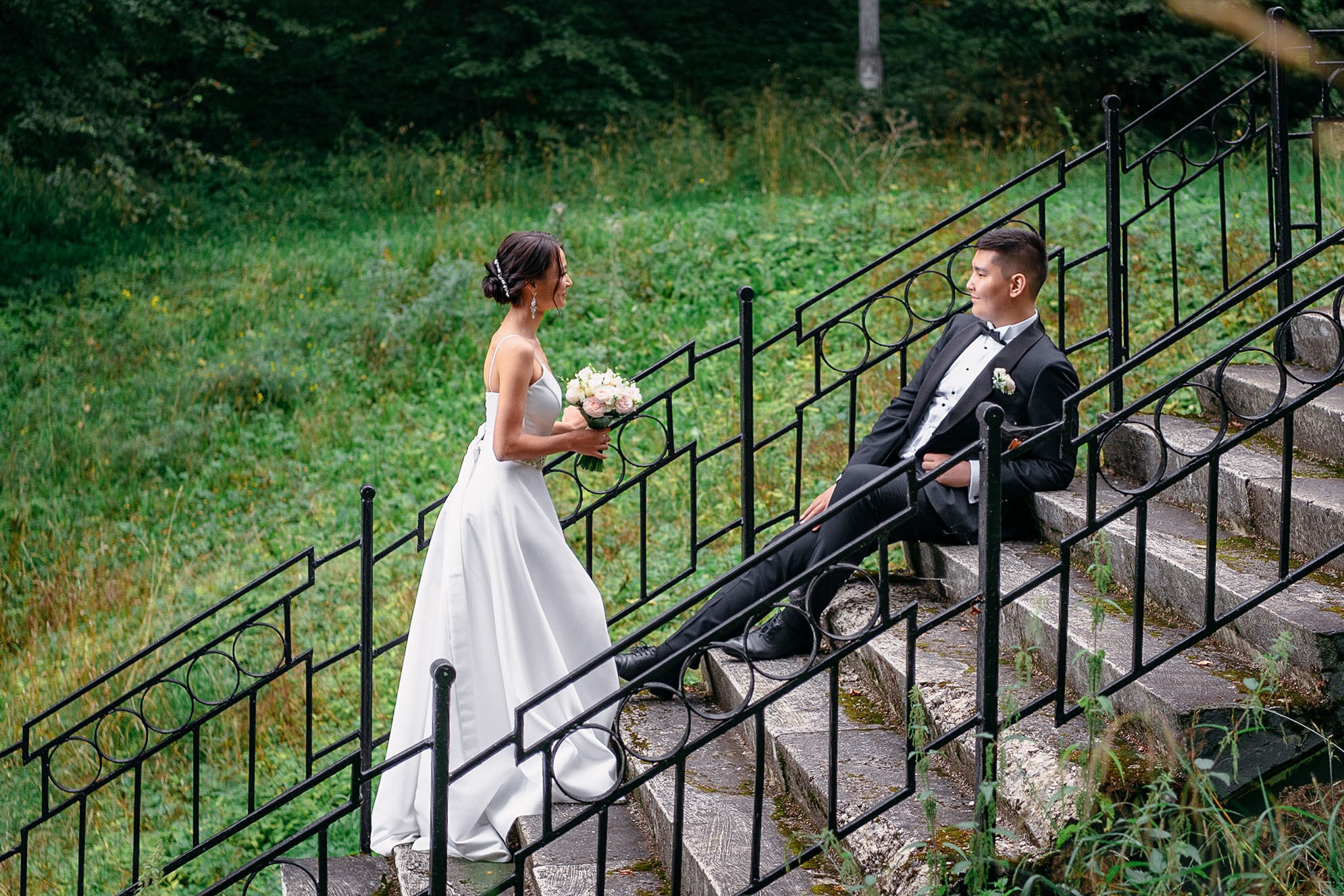 Свадебная фотосессия в Москве Айсылу и Ньургун. Бизнес фотограф в Москве Алексей Кознев