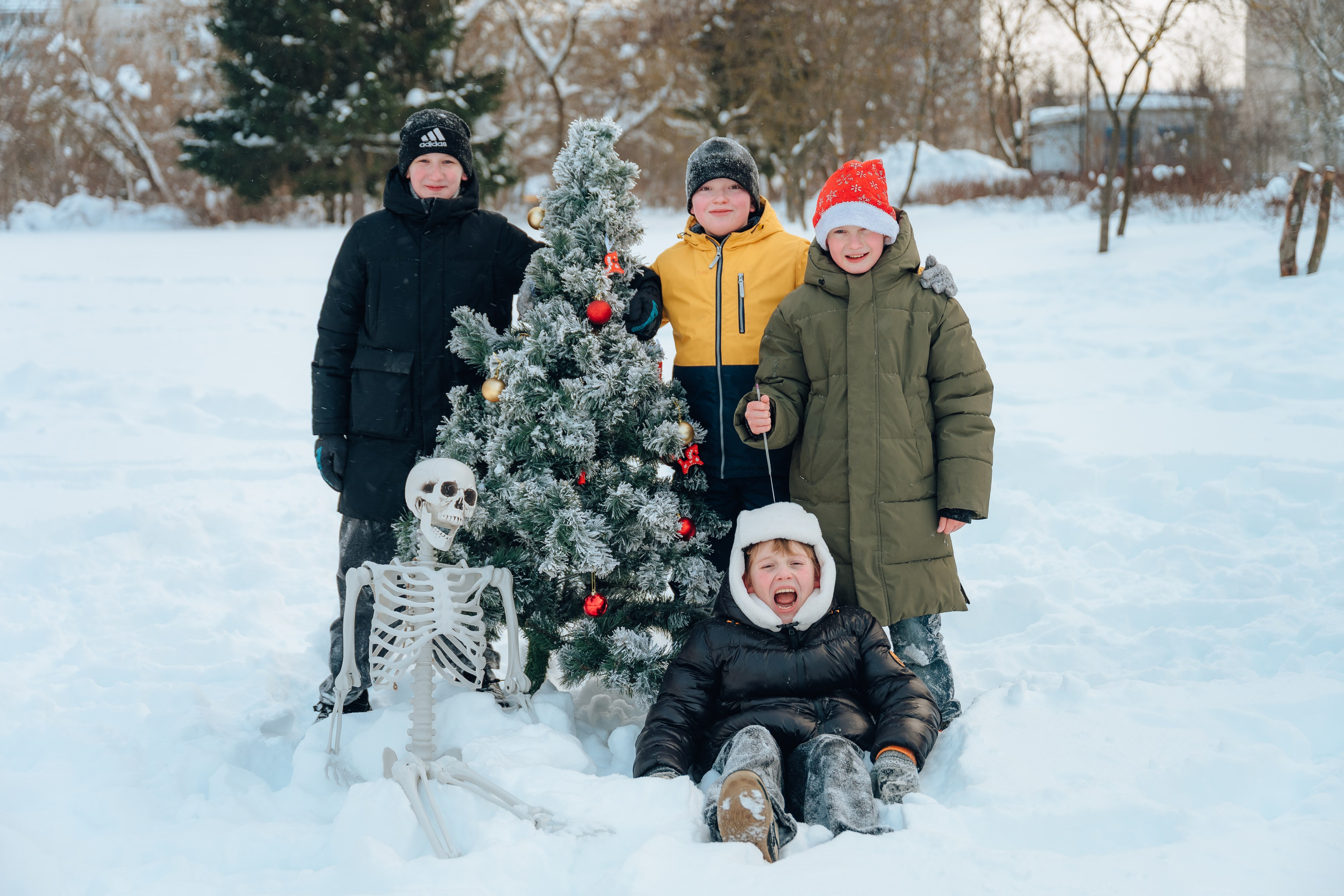 Зимние забавы. Детский и семейный фотограф Катерина Мишина