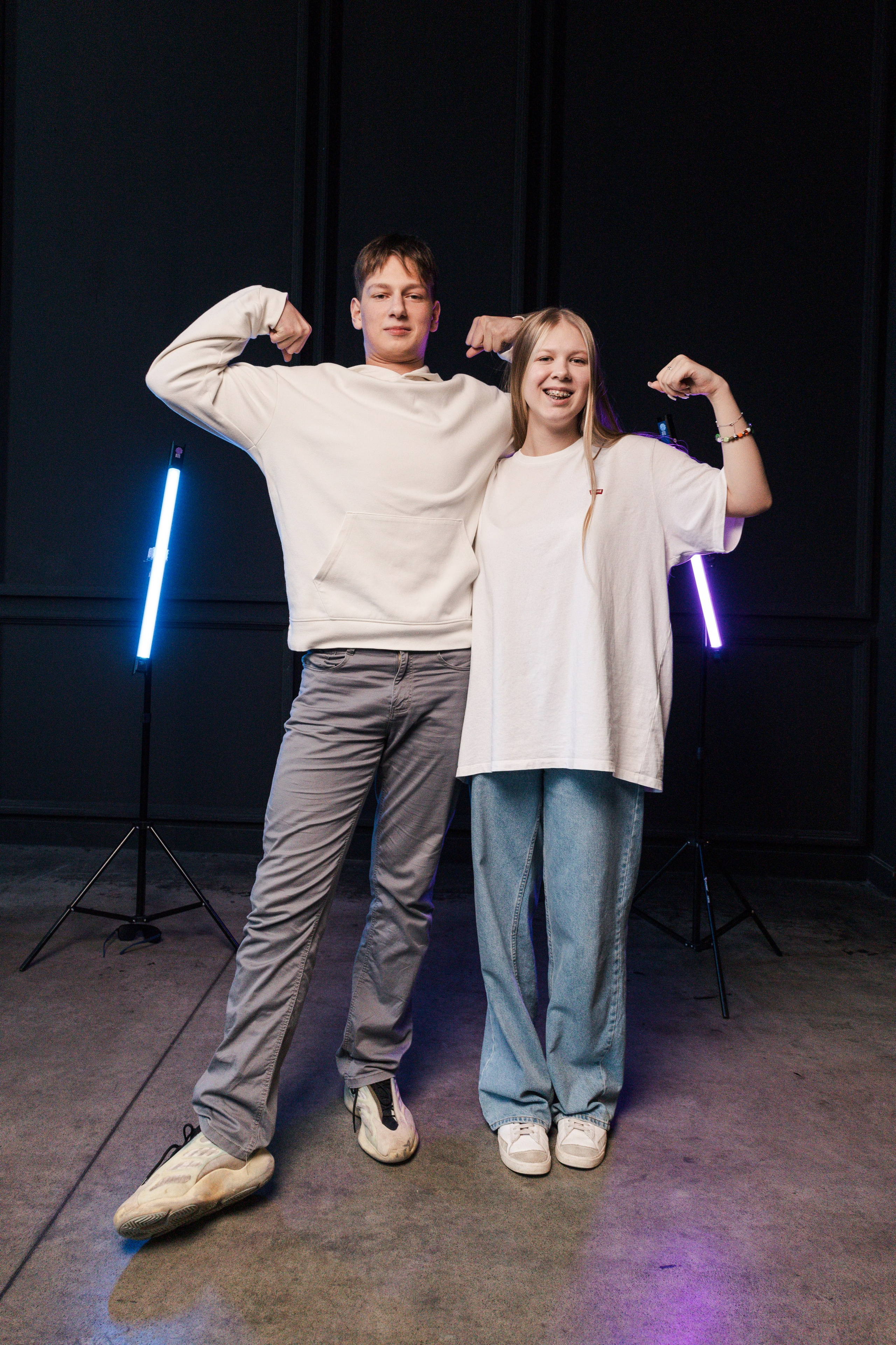 9 класс в студии. Фотограф Елена Балакина (Челябинск)