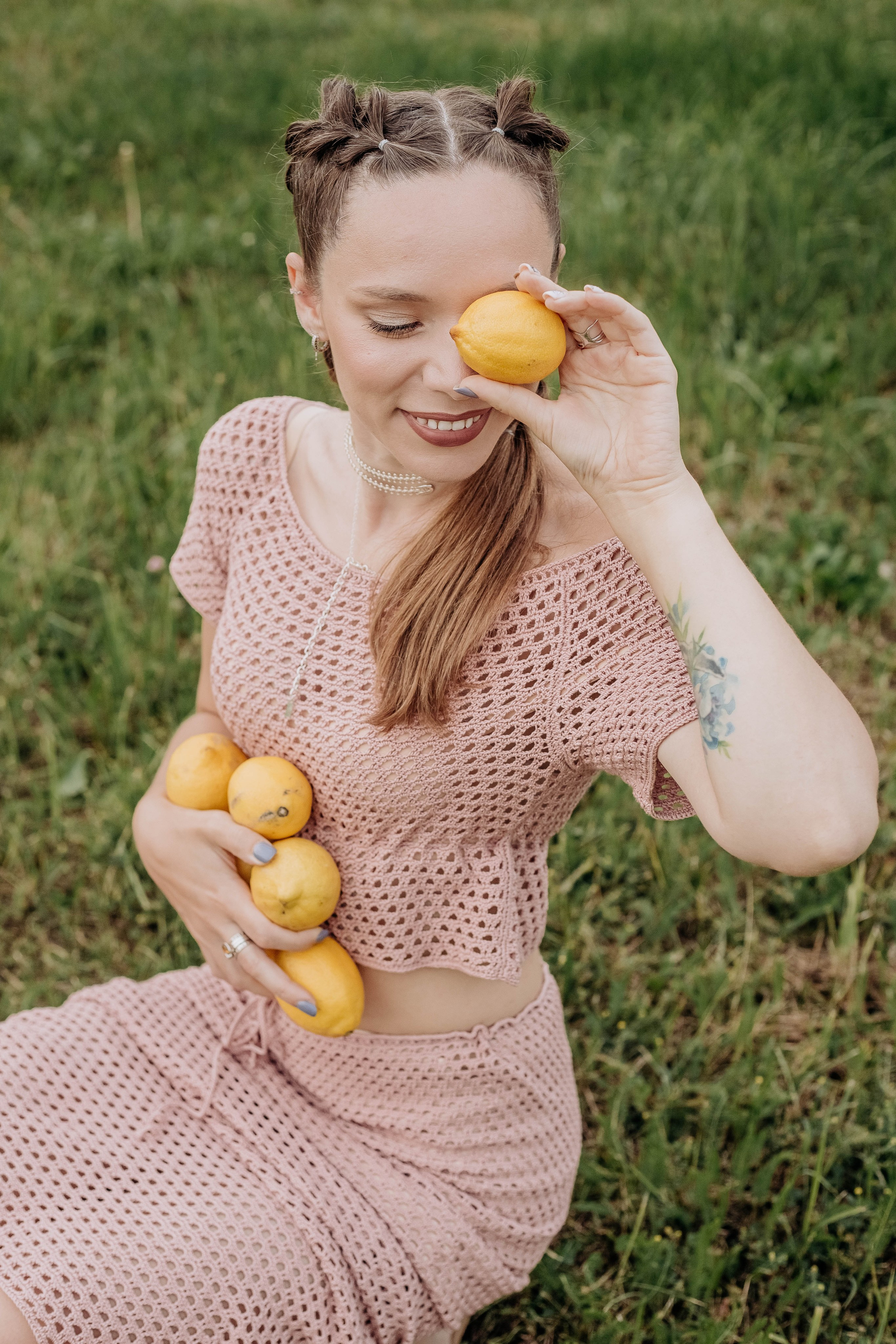 Аня с лимонами. Свадебный и Семейный фотограф Маргарита Павлова