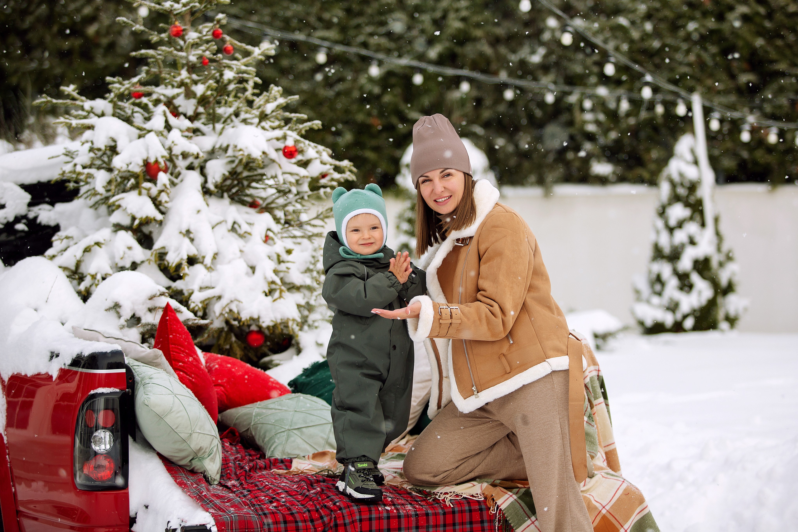 РОМА новогодняя фотосессия. Фотограф новорожденных Оксана Полевская