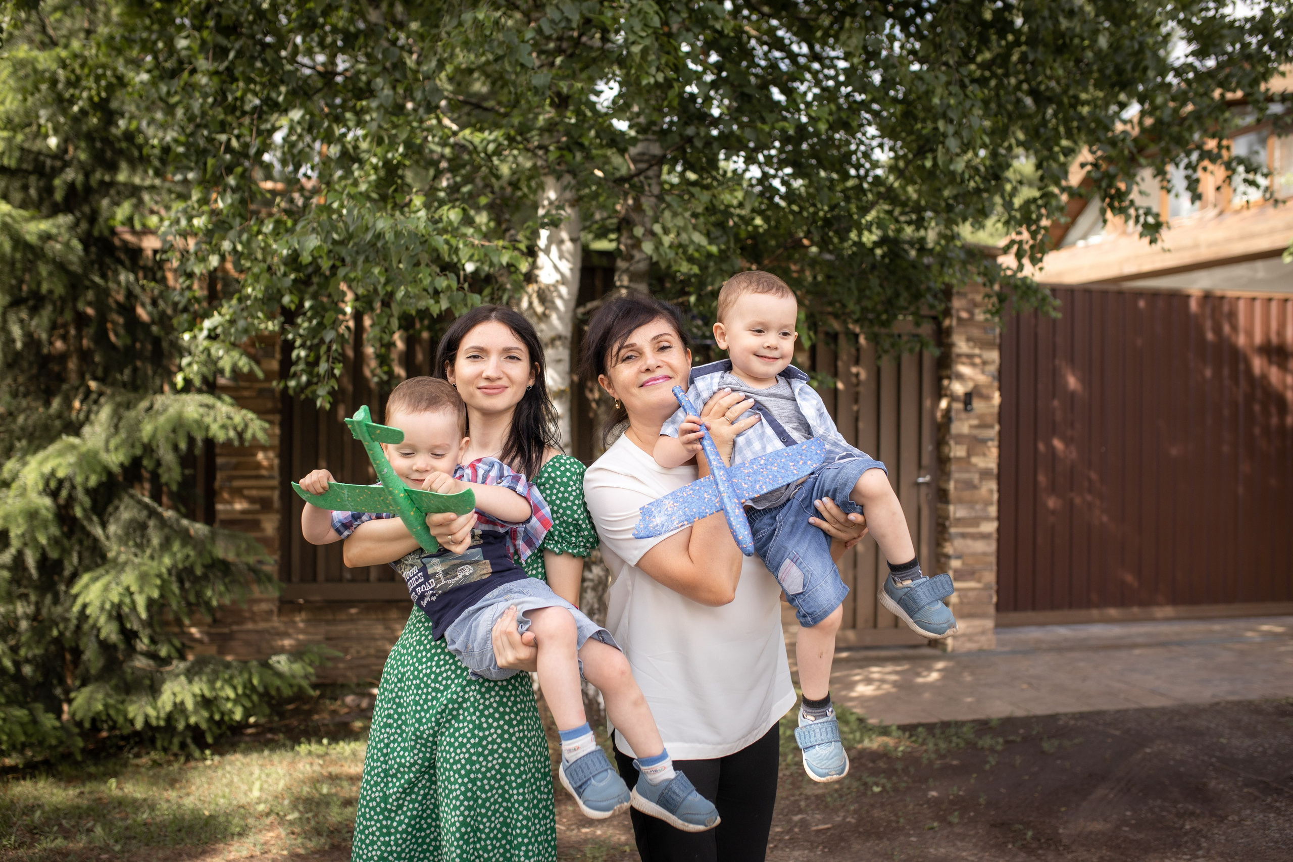 Семейная фотосессия на даче. Фотограф в Железнодорожном и Балашихе