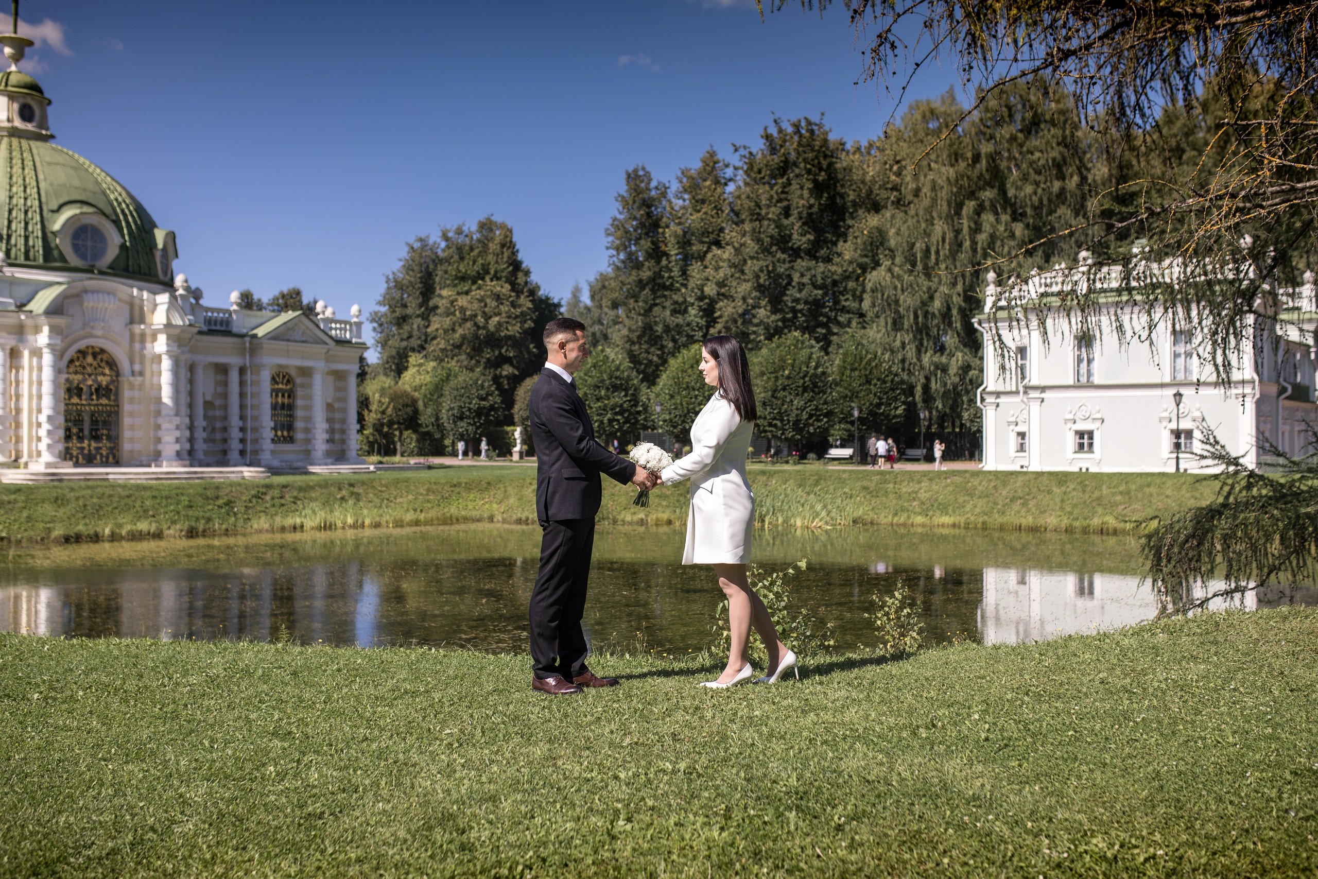 Свадебная фотосессия Татьяны и Дмитрия. Фотограф в Железнодорожном и Балашихе