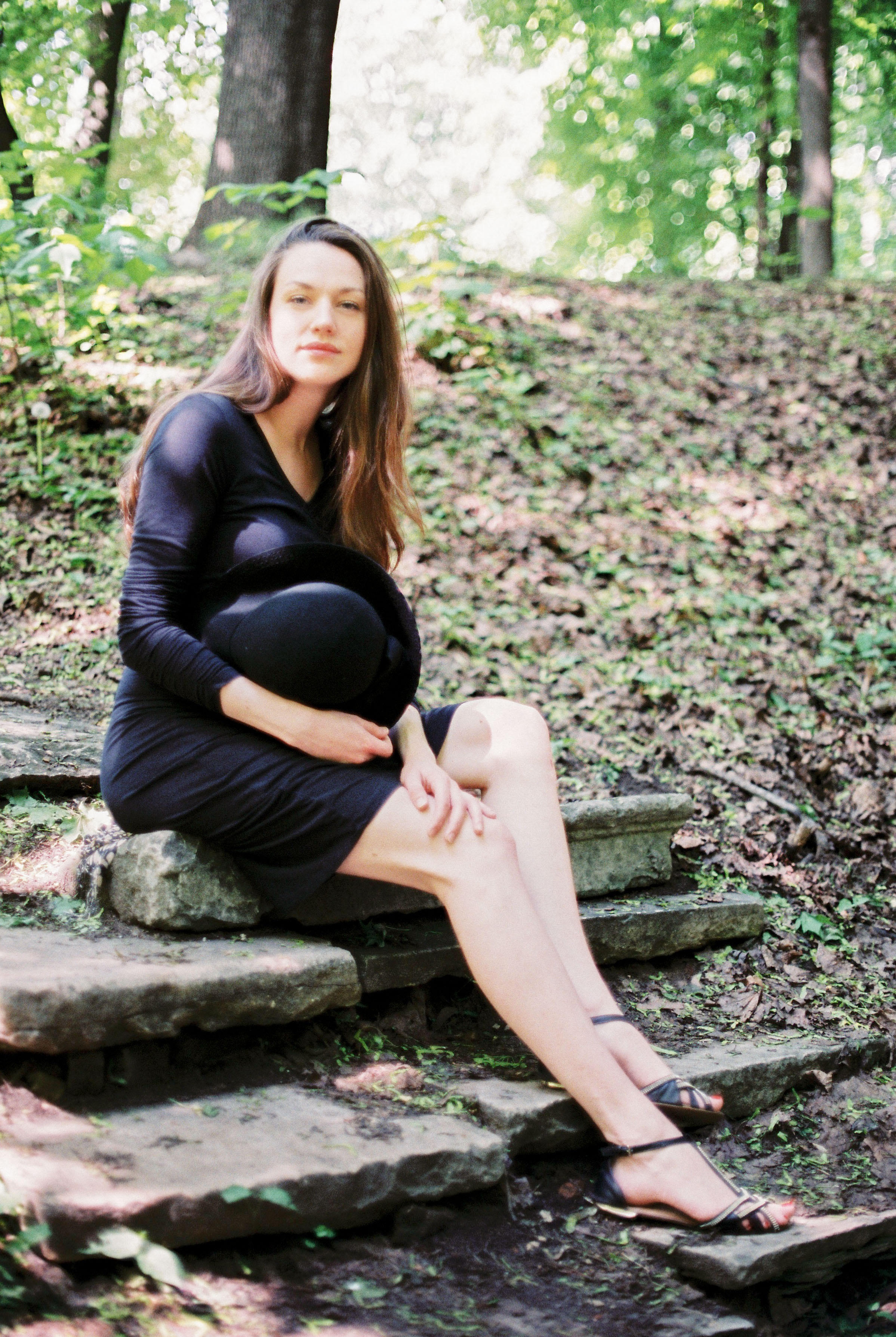 Фотосессия беременности в Москве, Нескучный Сад