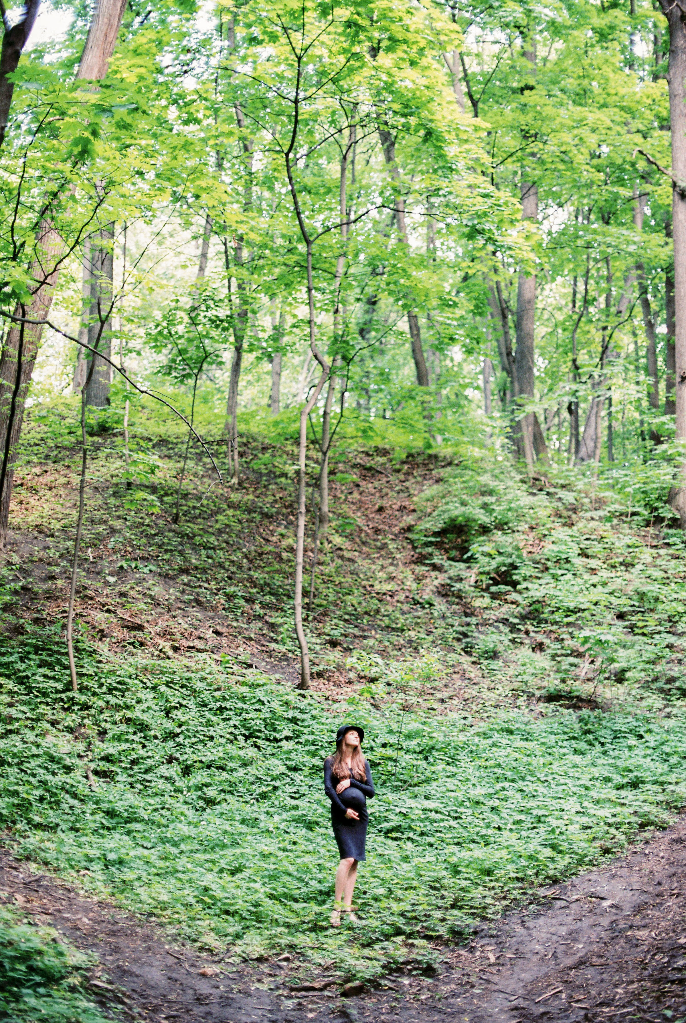 Фотосессия беременности в Москве, Нескучный Сад