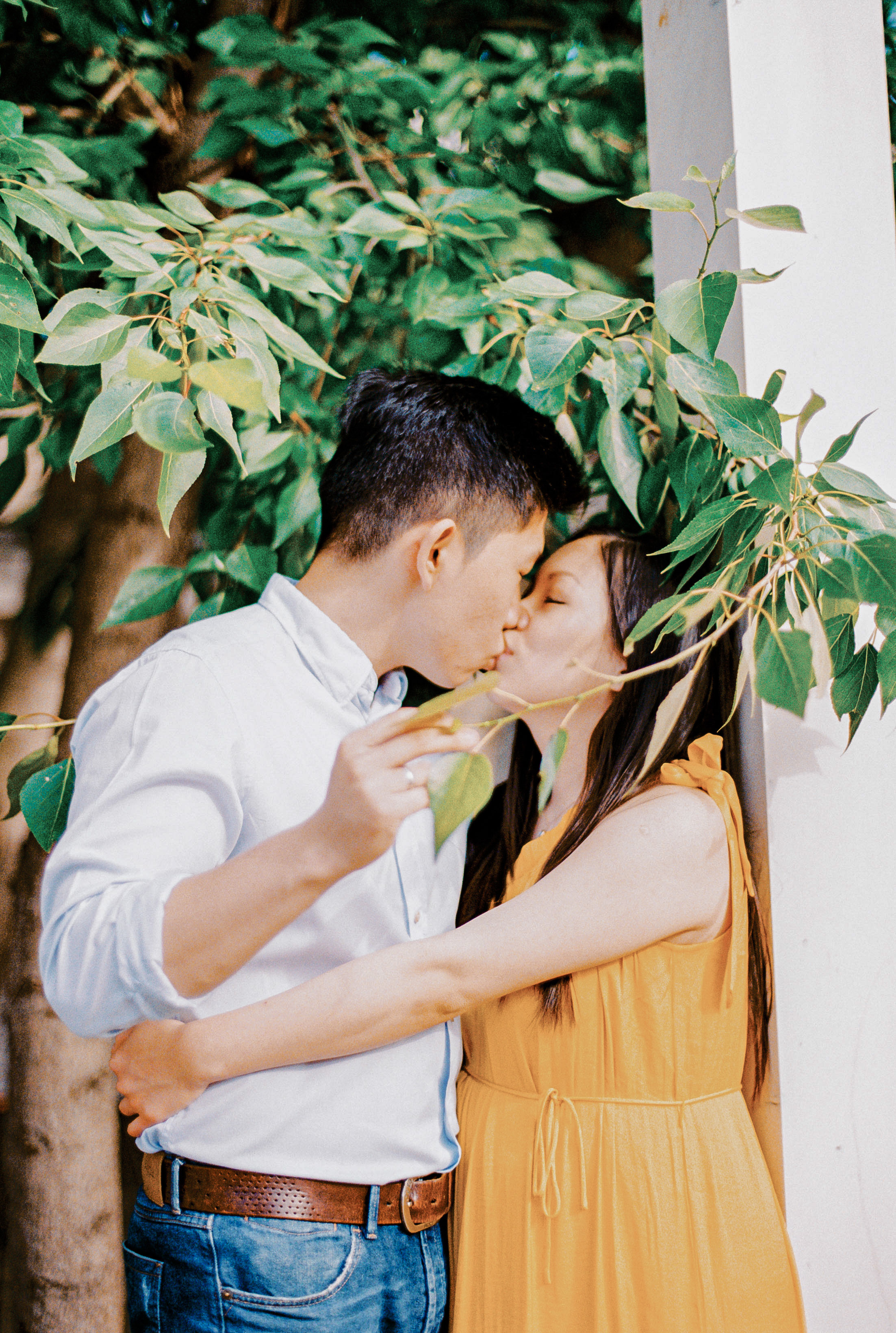 Летняя, нежная фотосессия беременности в парке Музеон, Москва