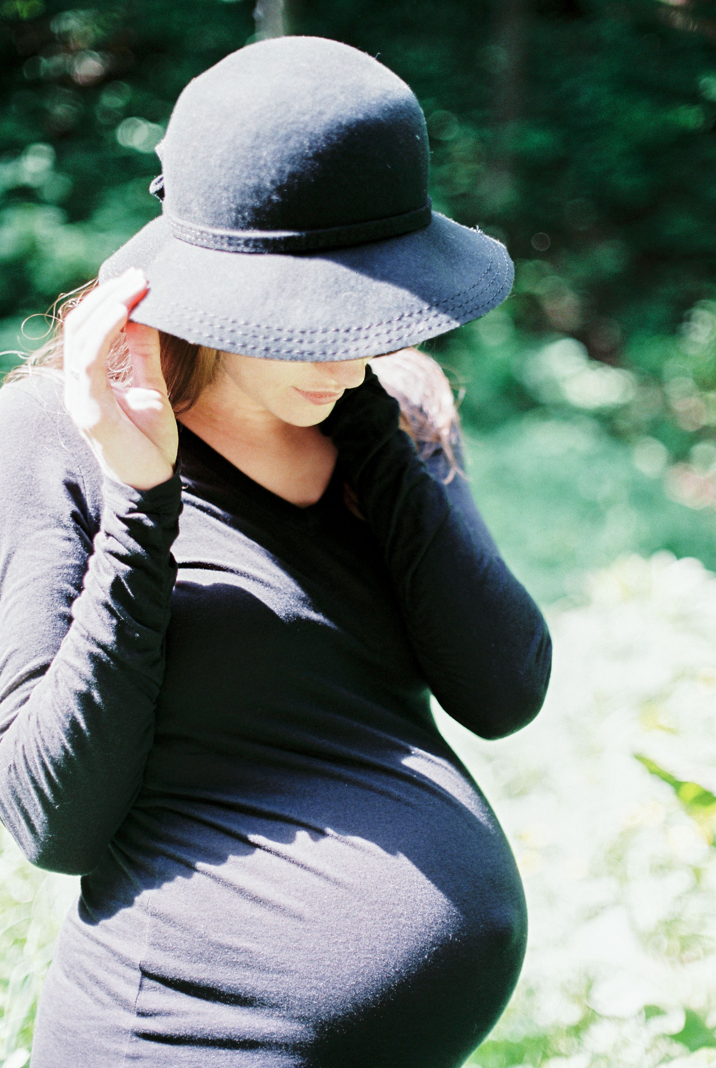 Фотосессия беременности в Москве, Нескучный Сад