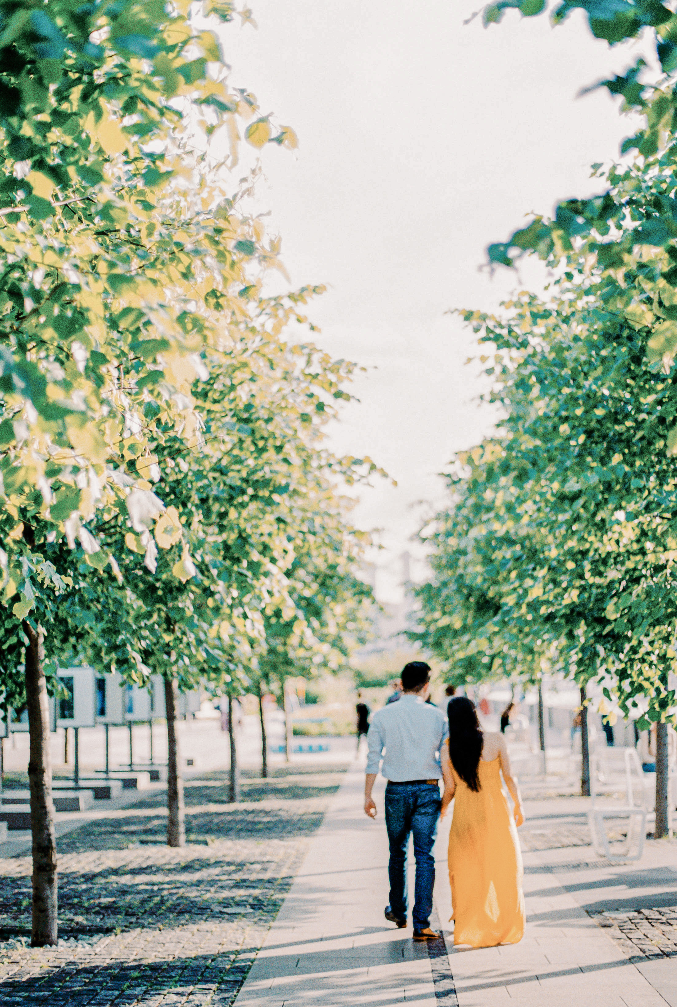 Летняя, нежная фотосессия беременности в парке Музеон, Москва