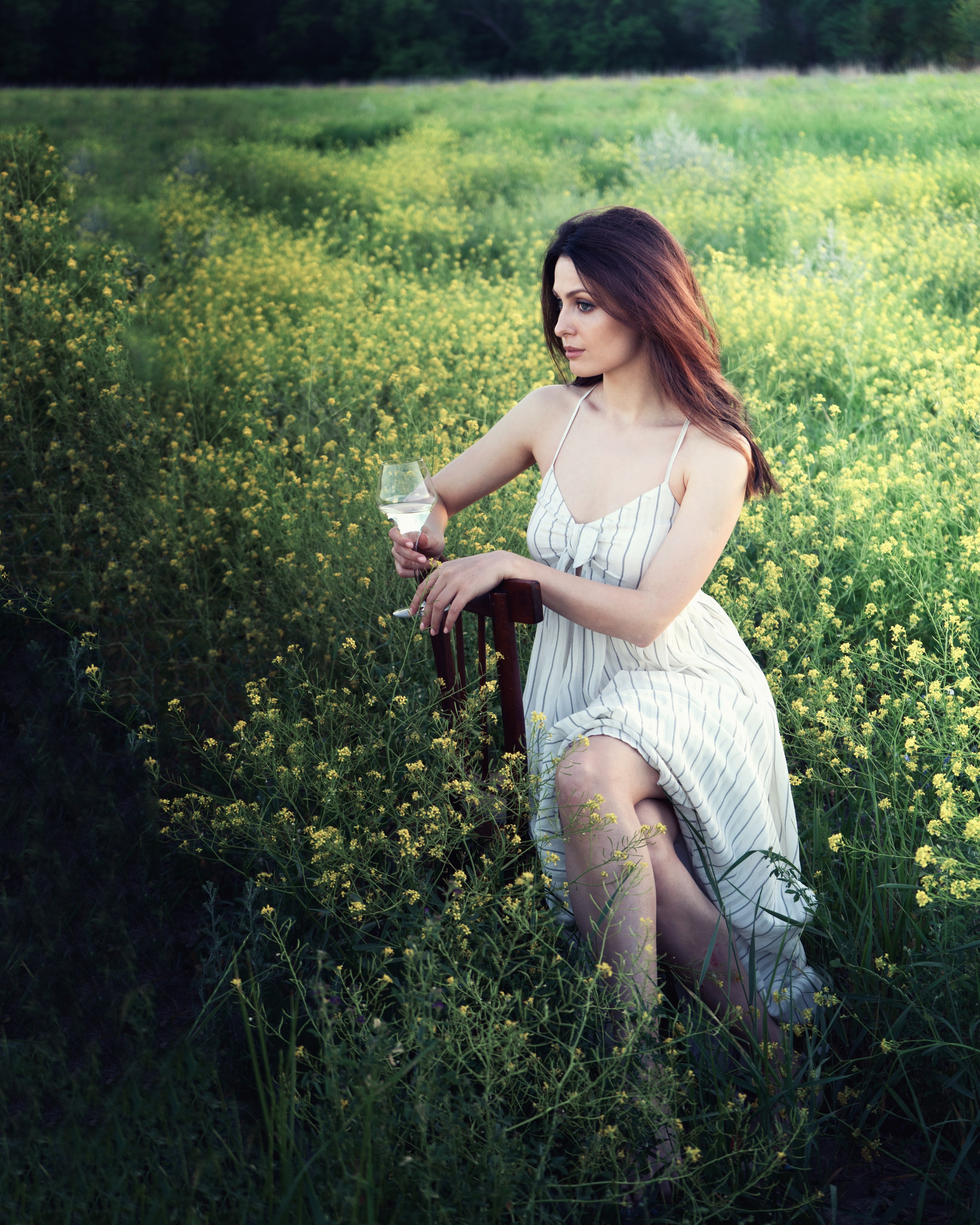 Катерина. В поле. Семейный фотограф, женский фототерапевт