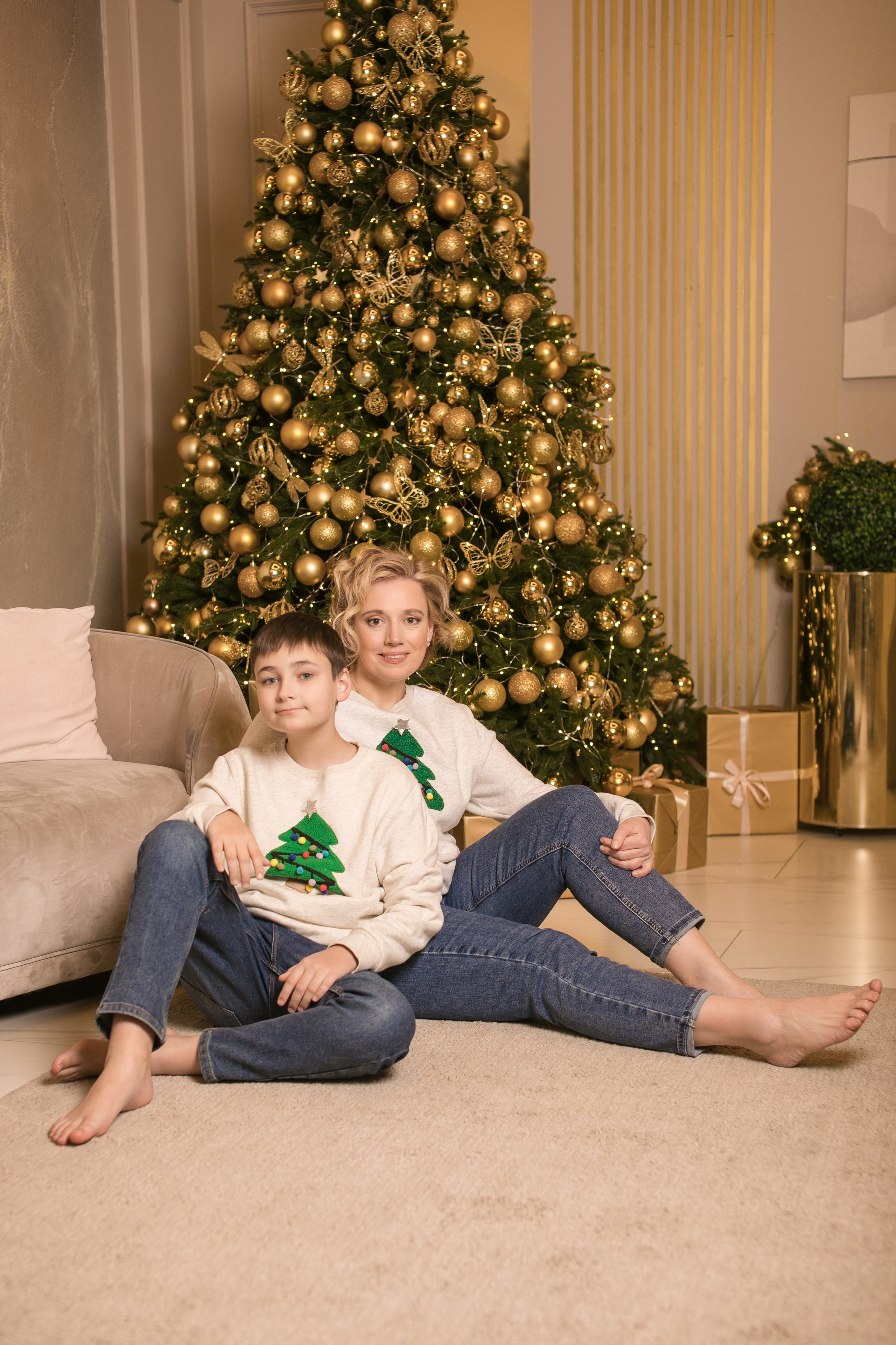 Новогодние фотосессии. Семейный фотограф в Москве Домодедово Московцева Алина