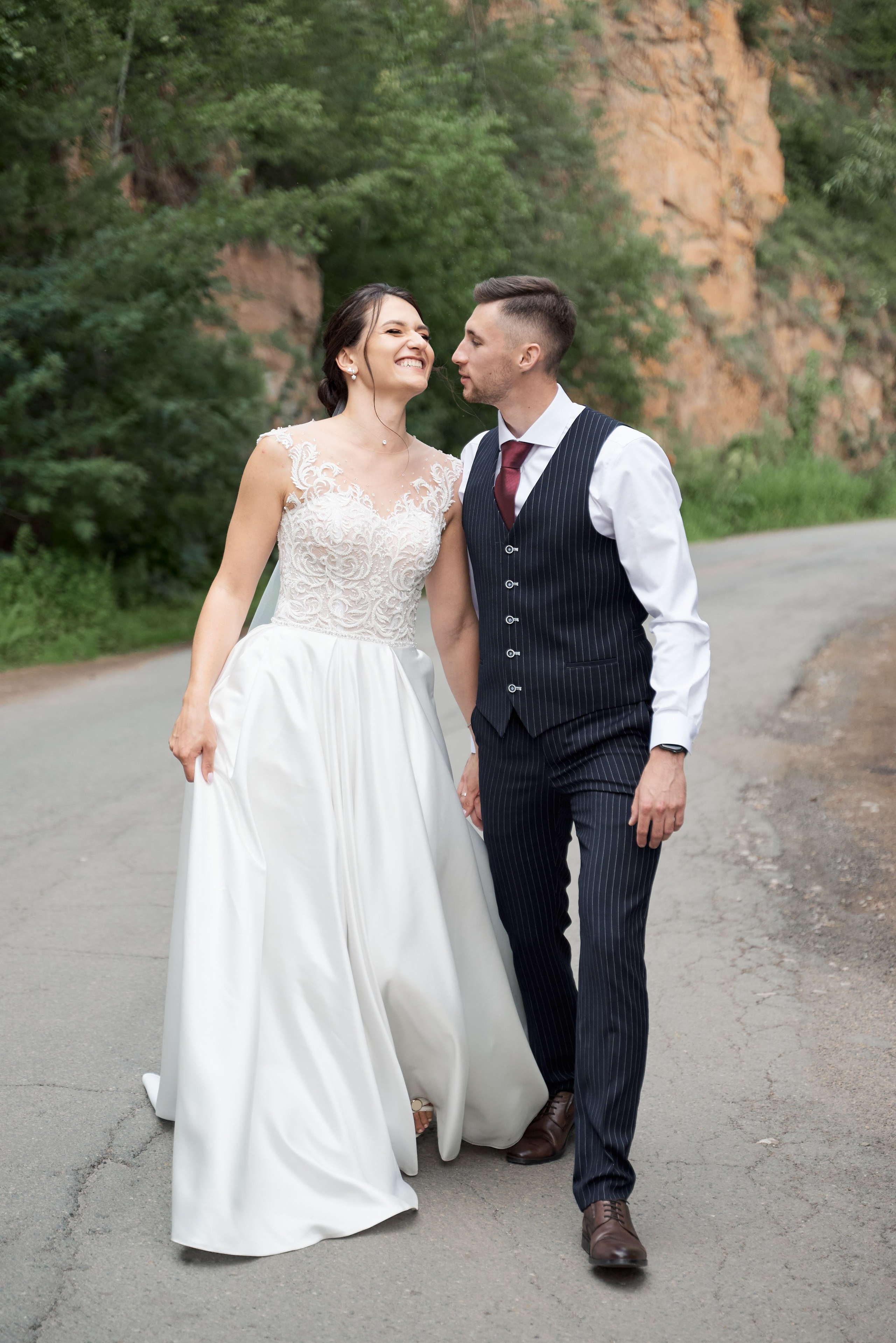 Дорога у карьера. Свадебный фотограф Александр Браво