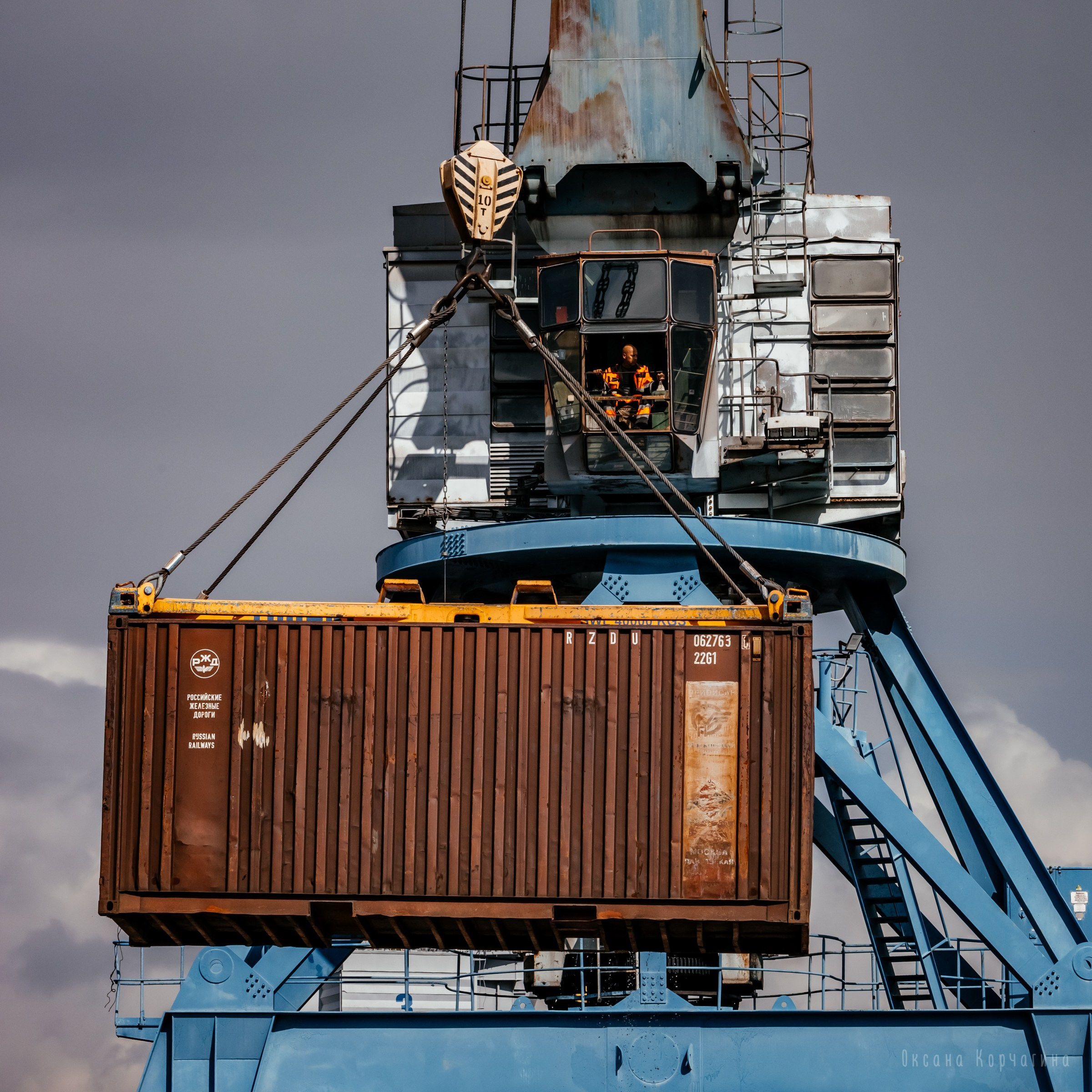 Речной порт. Фотограф в Красноярске Оксана Корчагина